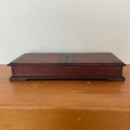 Vintage Oak Keepsake Box