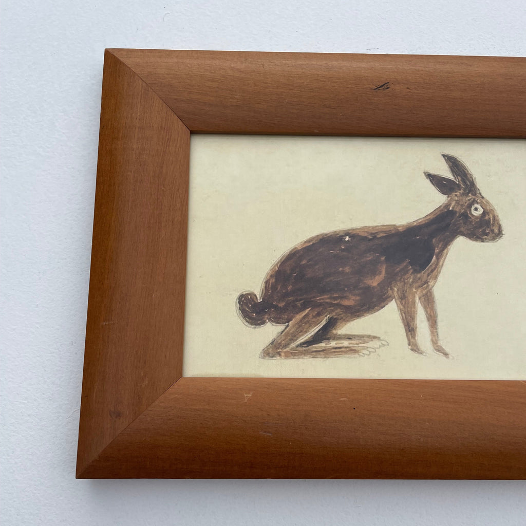 Brown Rabbit Print