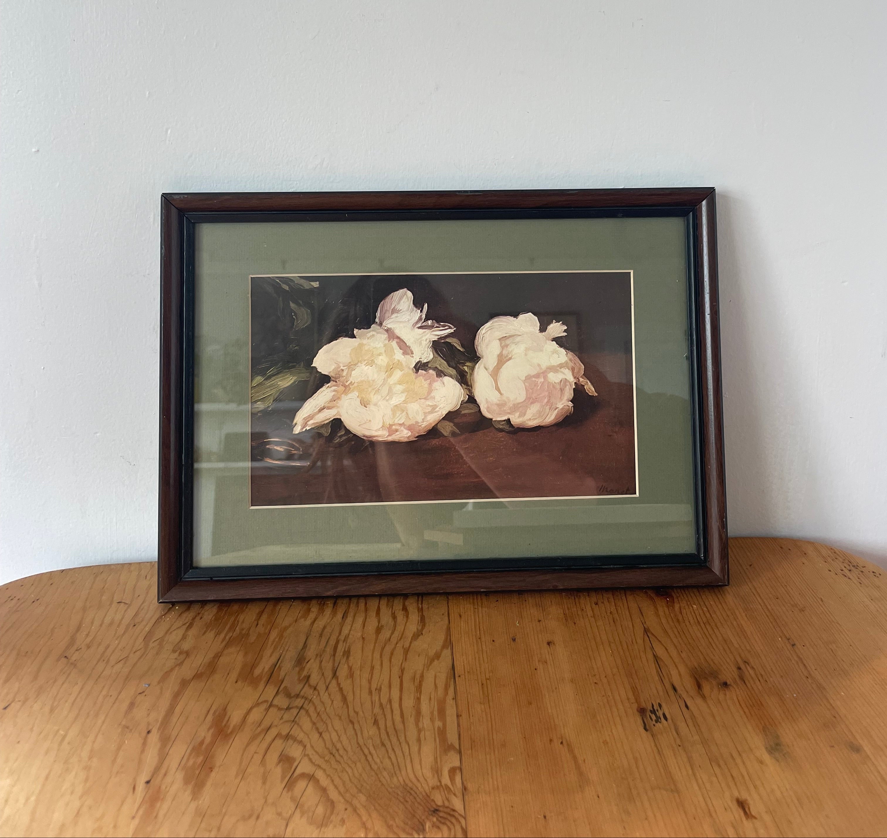 Manet White Peonies Print