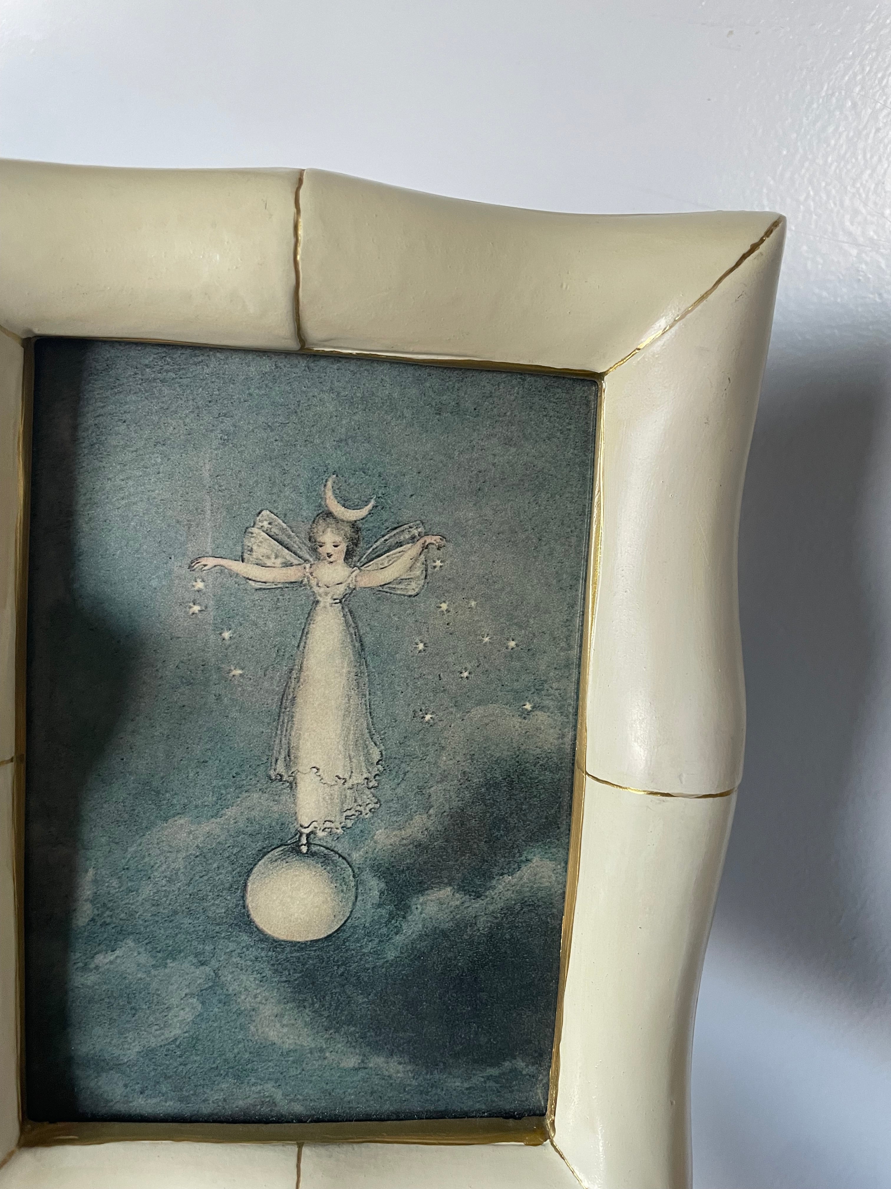 Lady of Starlight In Bamboo Standing Frame
