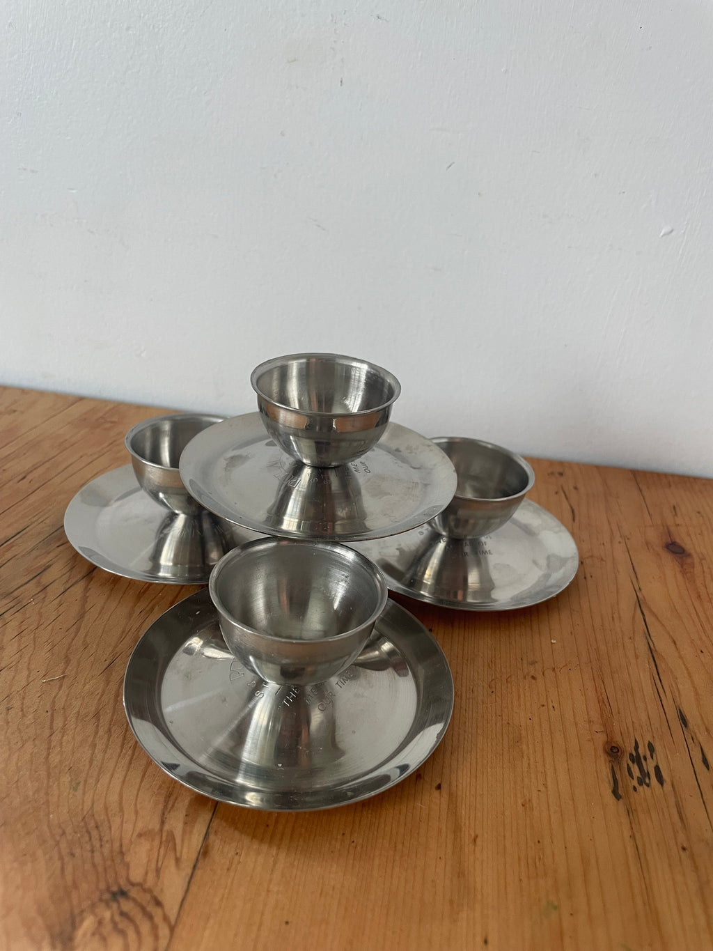 Mid Century Polaris Eggcup Set