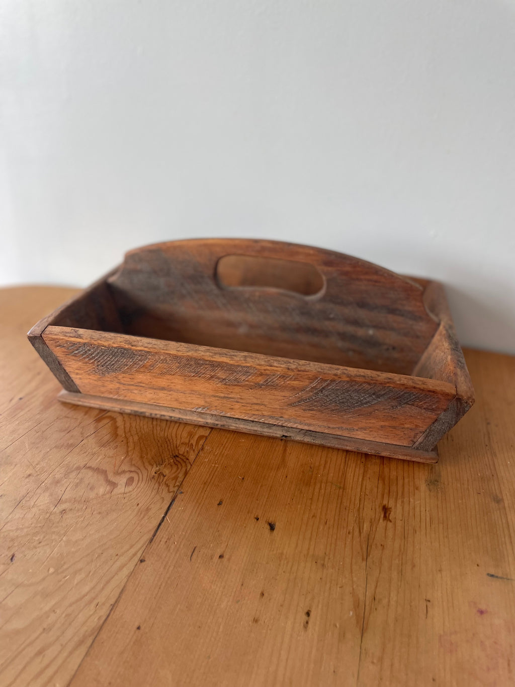 Vintage Wooden Trug Tray