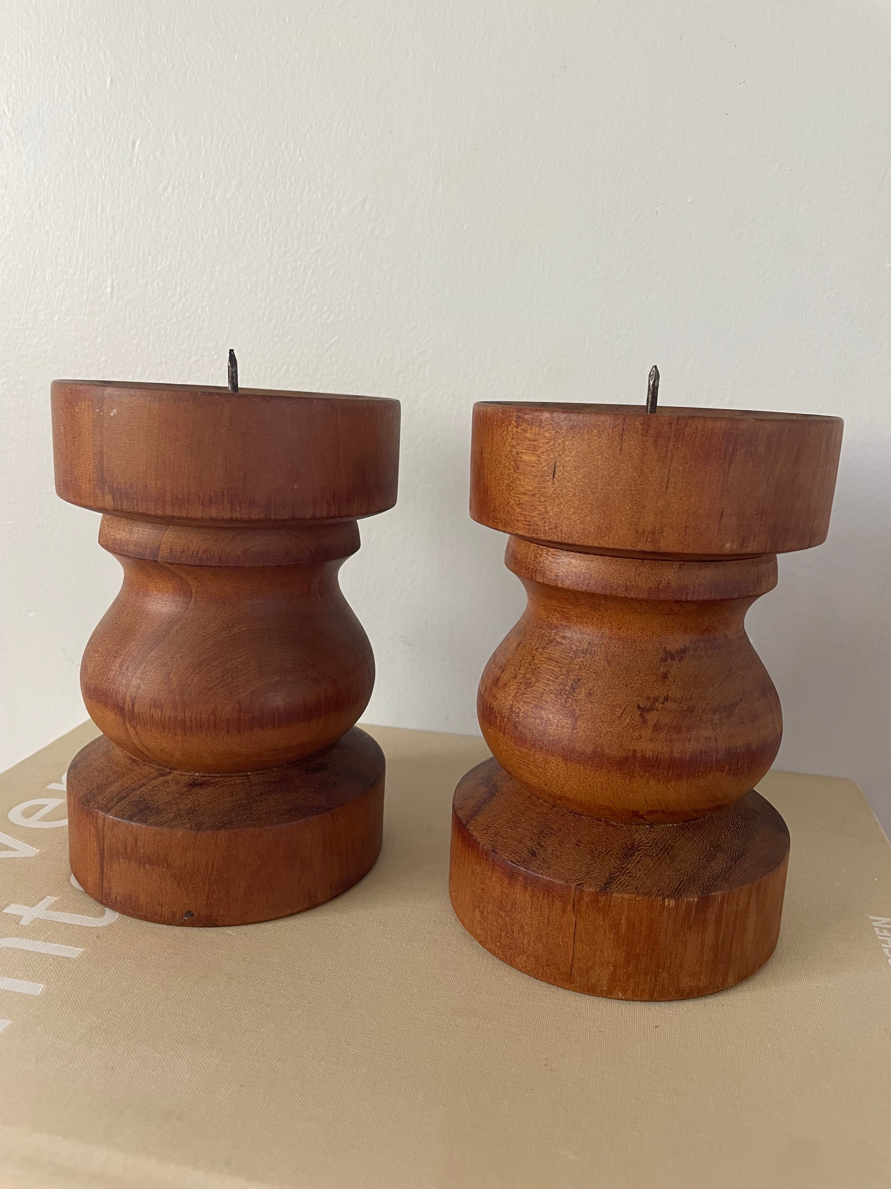 Kauri Candle Holders