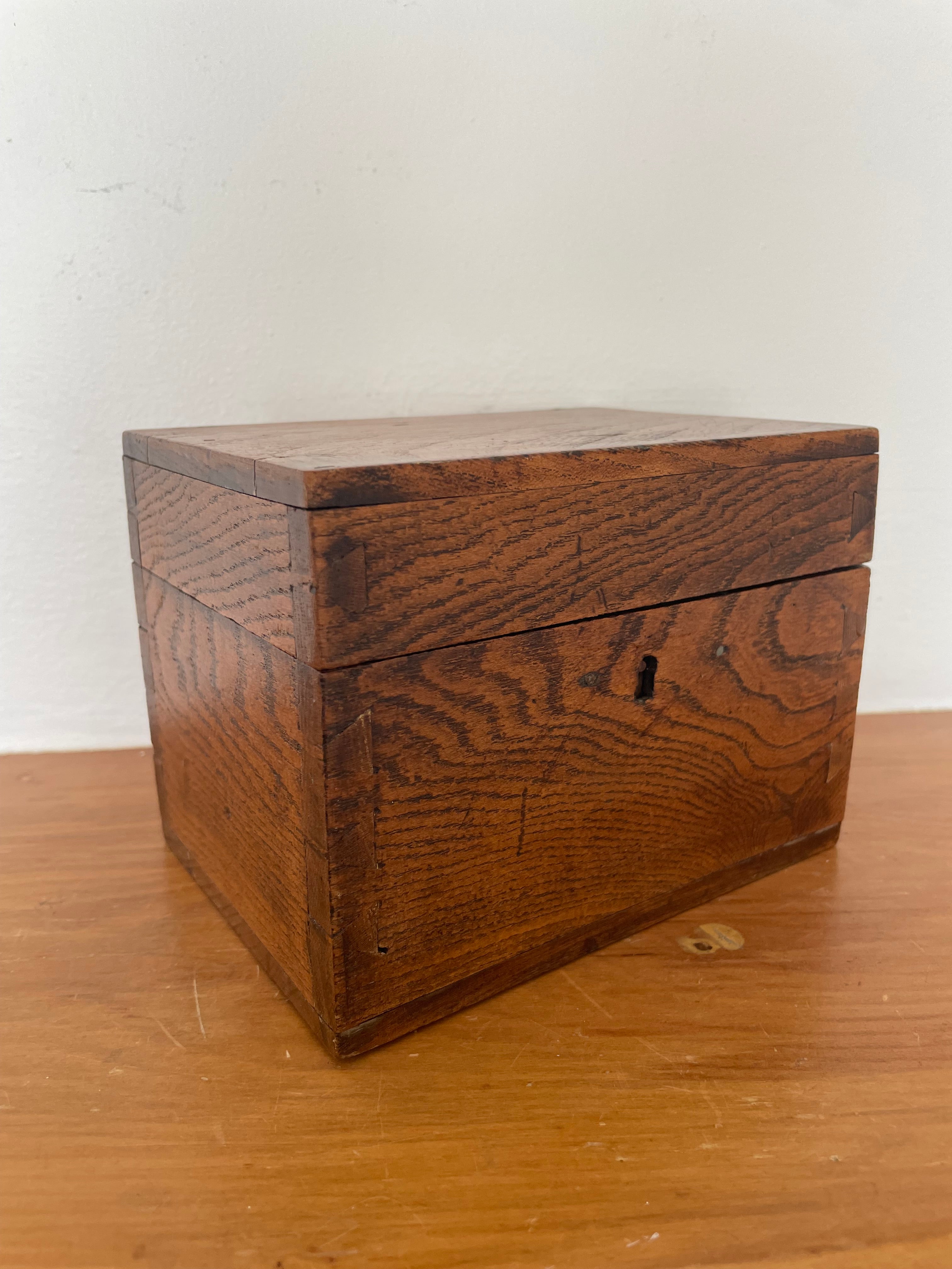 Vintage Oak Box