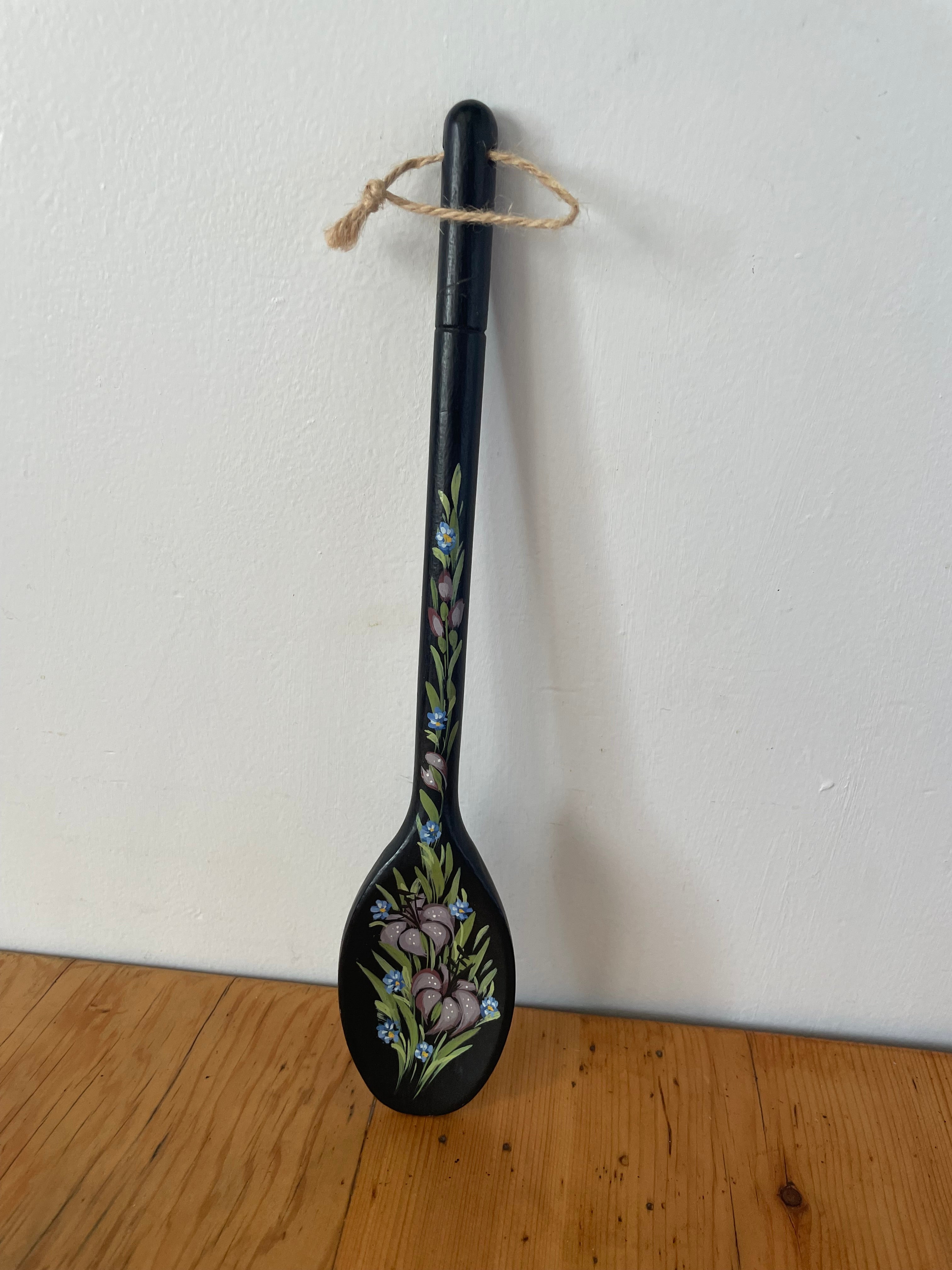 Hand Painted Folk Art Spoon