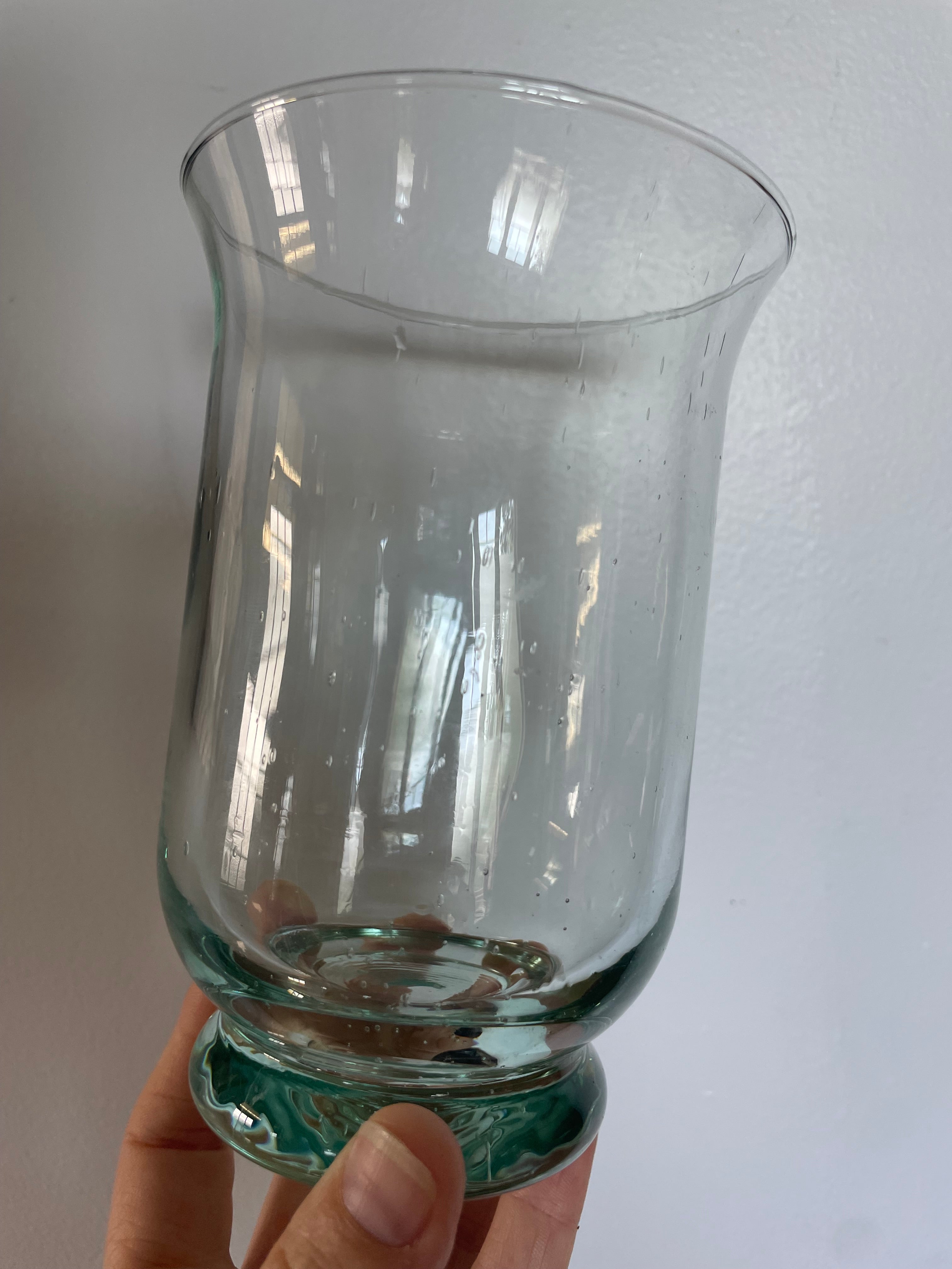 Handblown Recycled Glass Vessel
