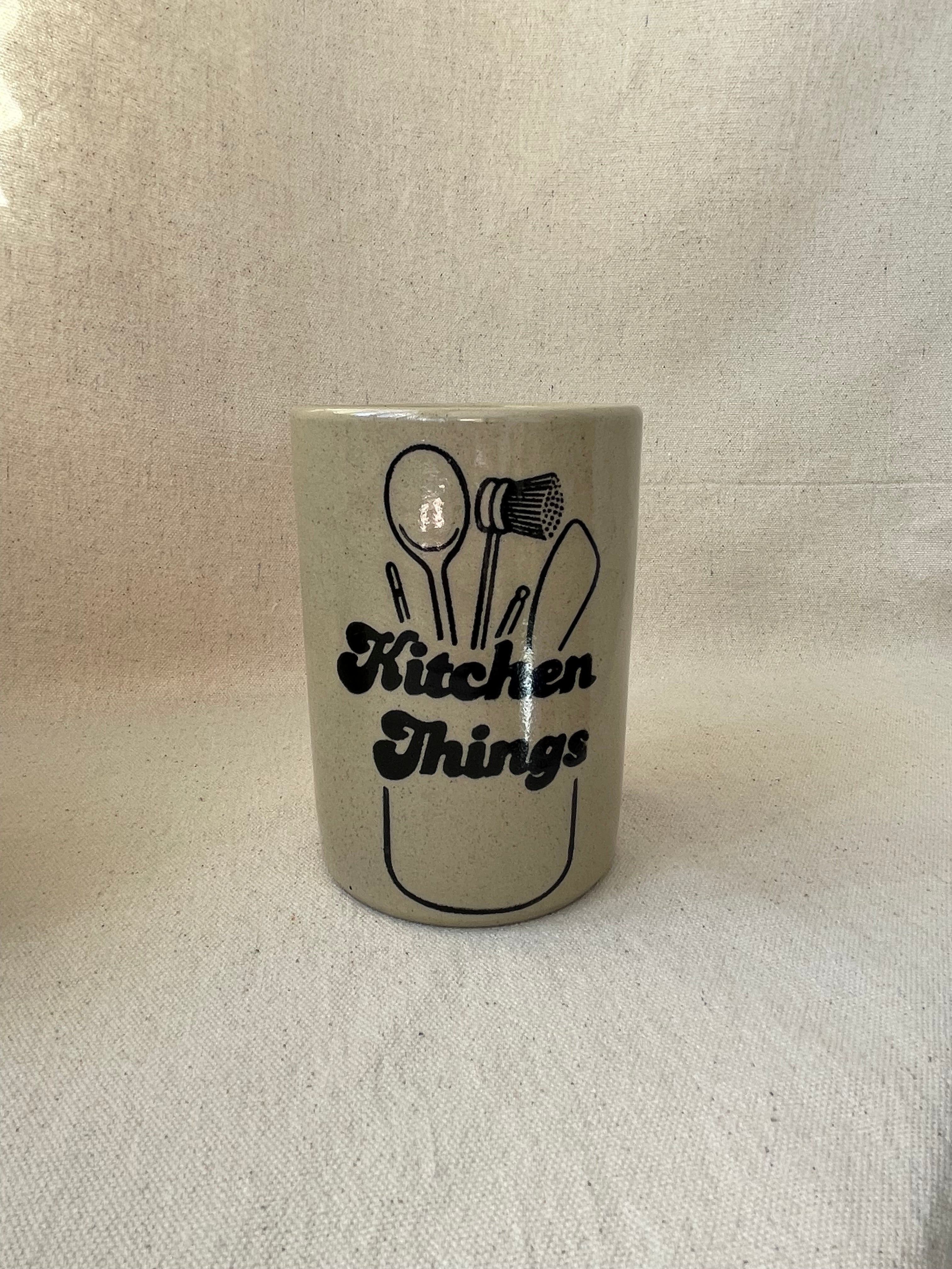 Stoneware Kitchen Things Vessel