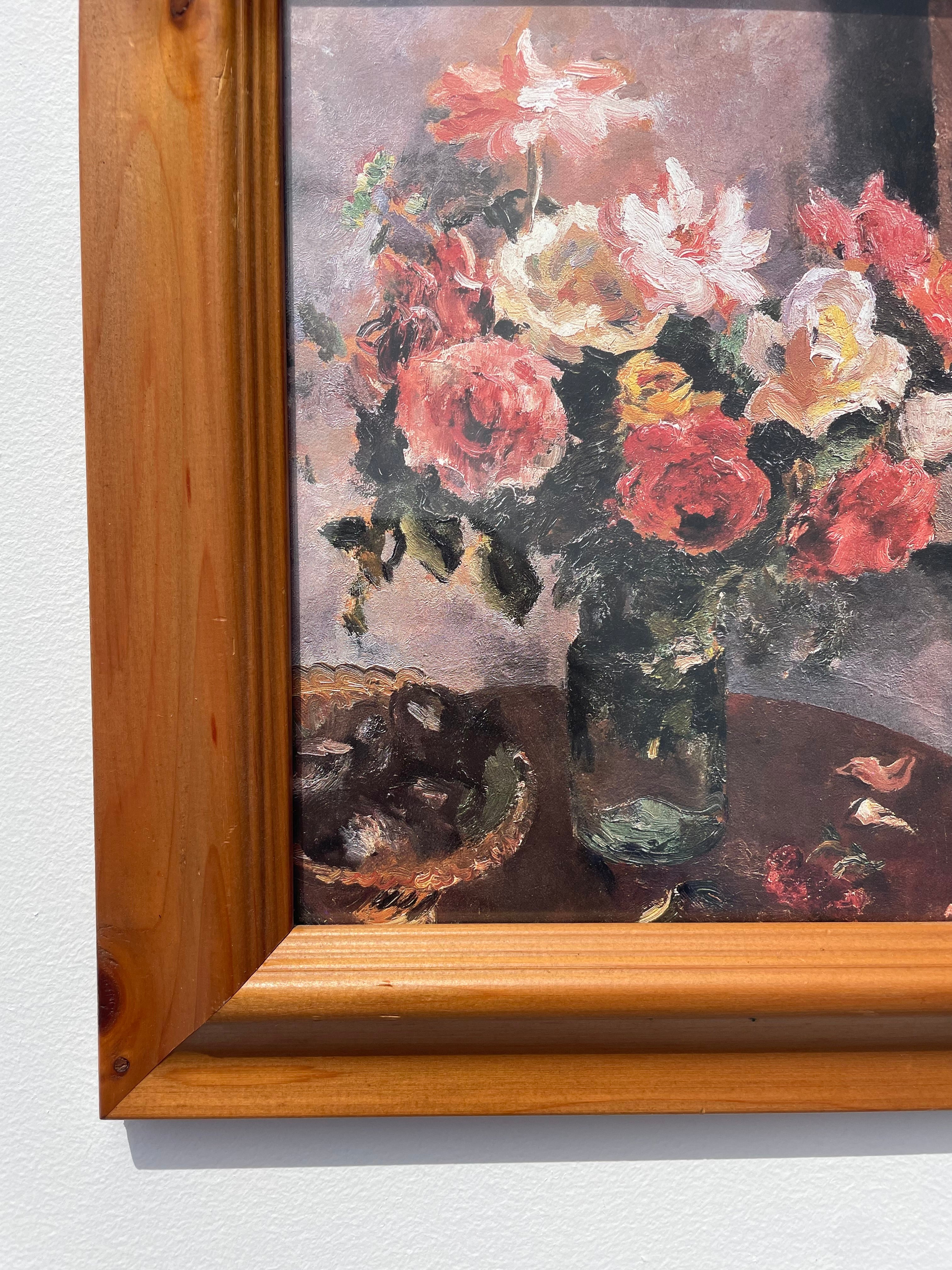 Still Life Print With Bouquet