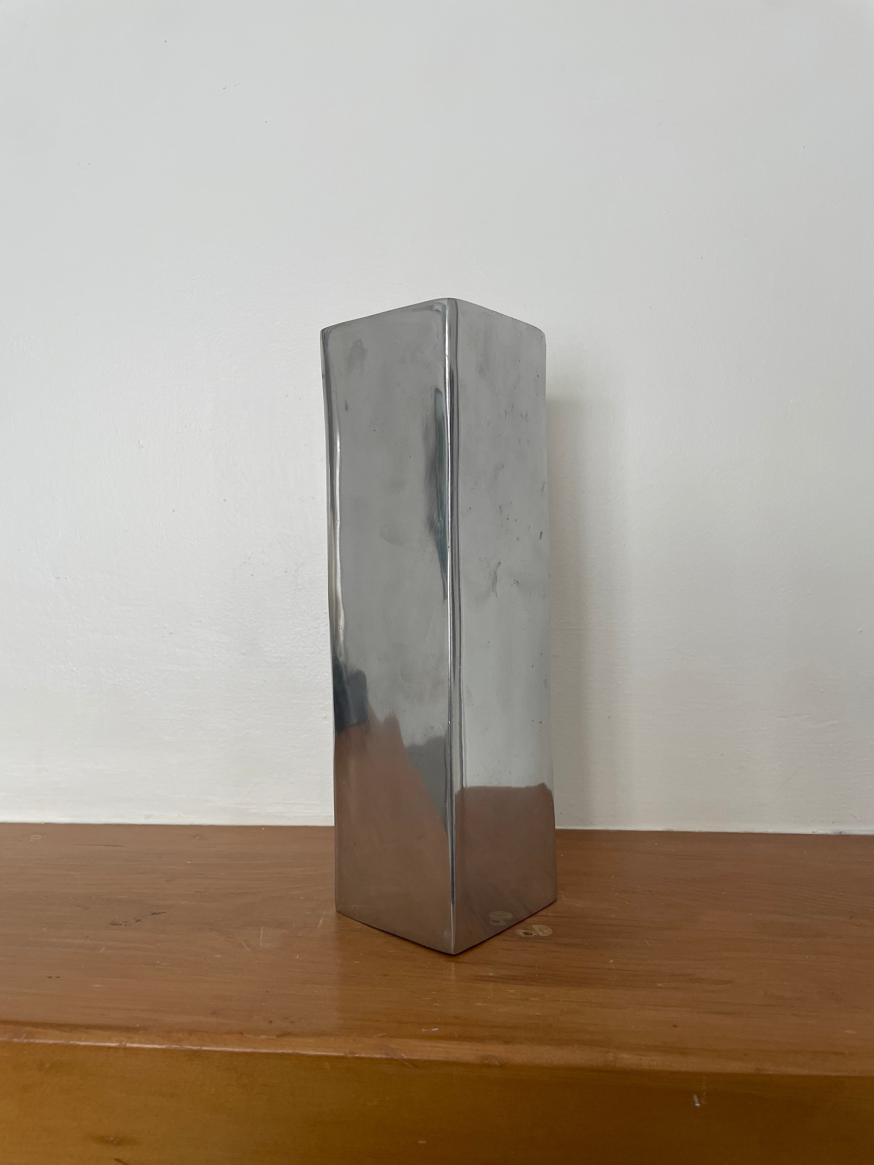Vintage Aluminium Vase