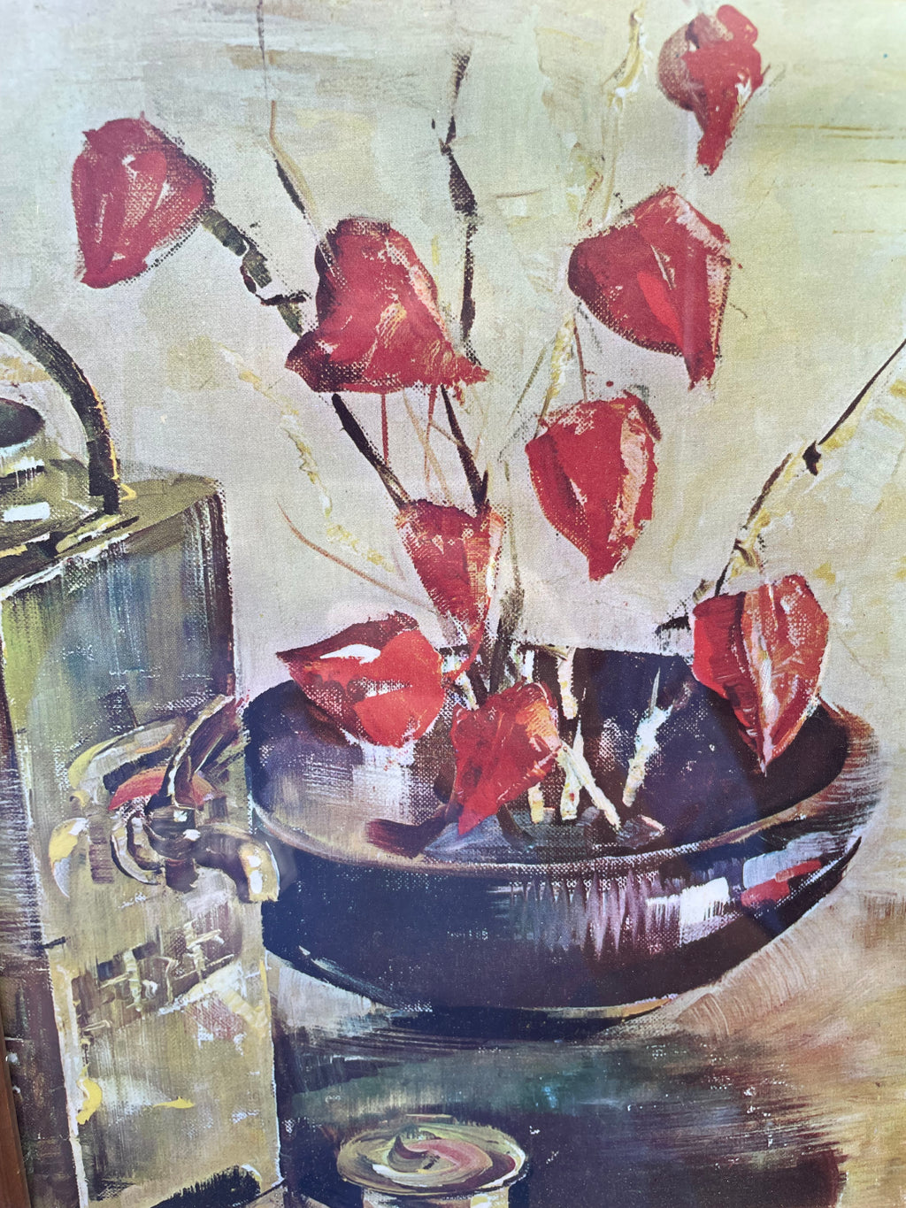 Still Life With Ikebana Print