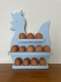 Folk Art Chook Egg Holder