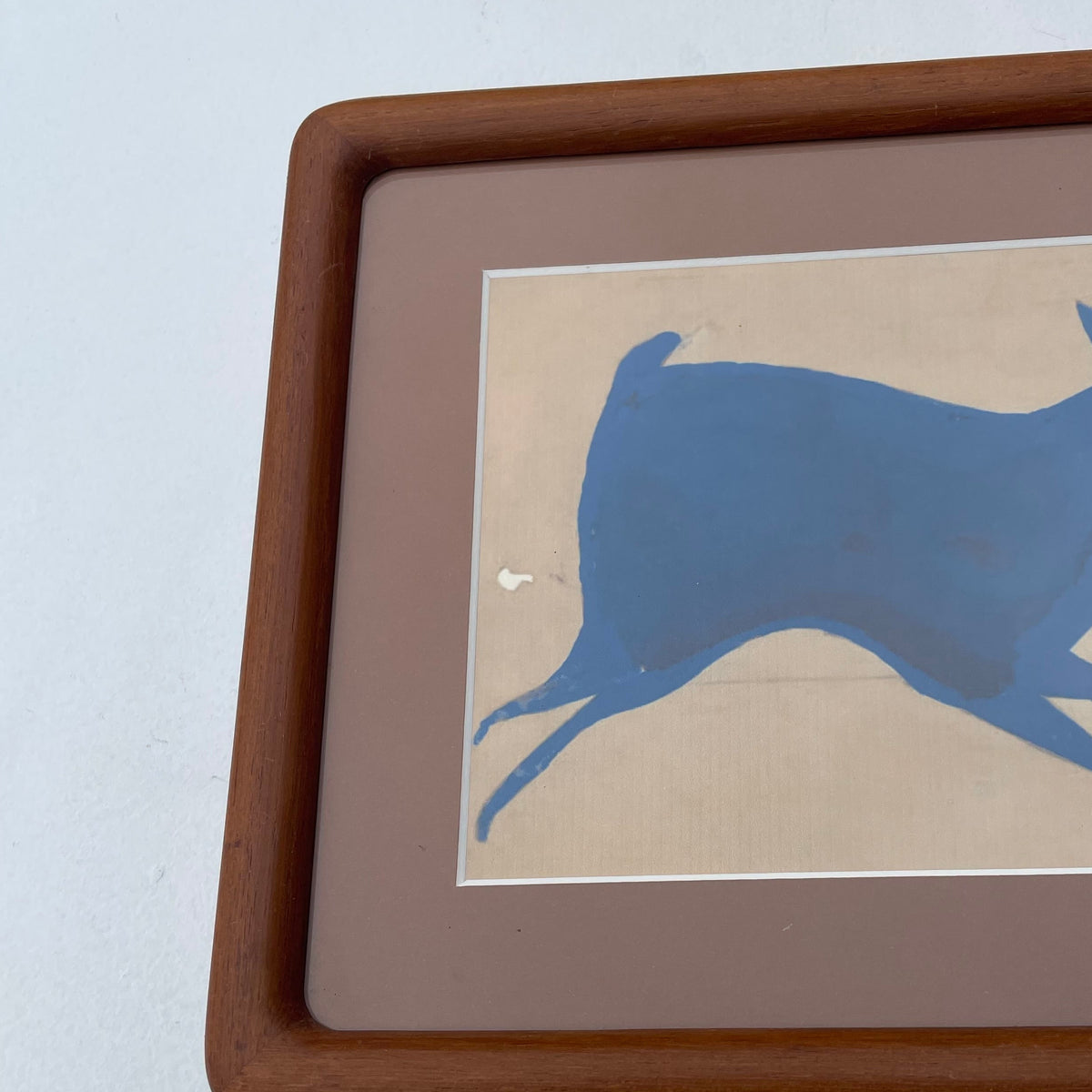 Blue Rabbit Print