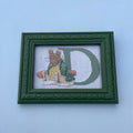 Letter D Mouse Embroidery