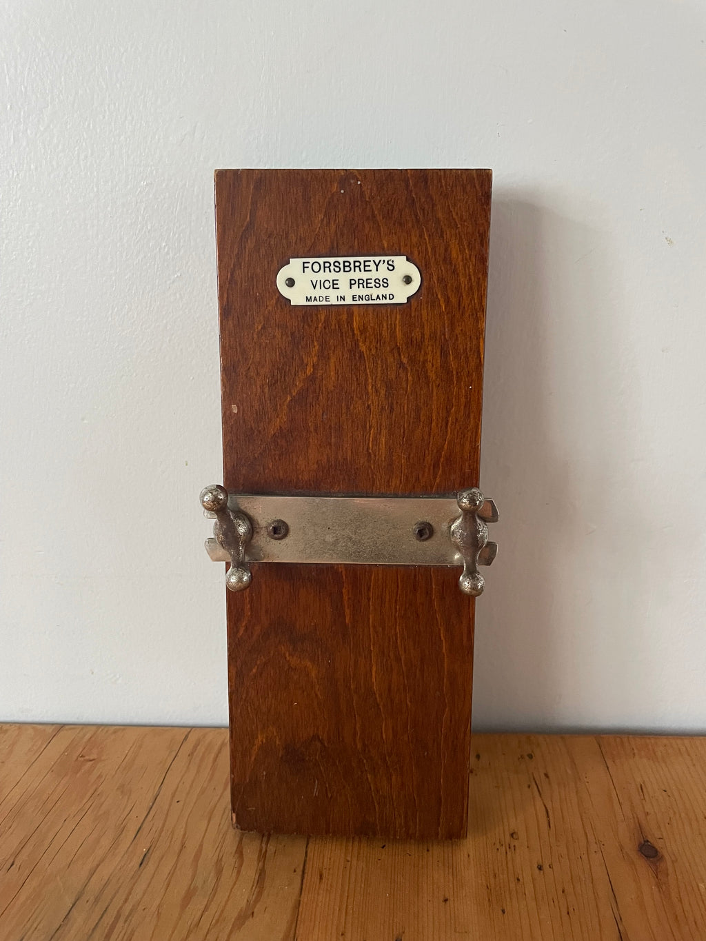 Antique English Flower press