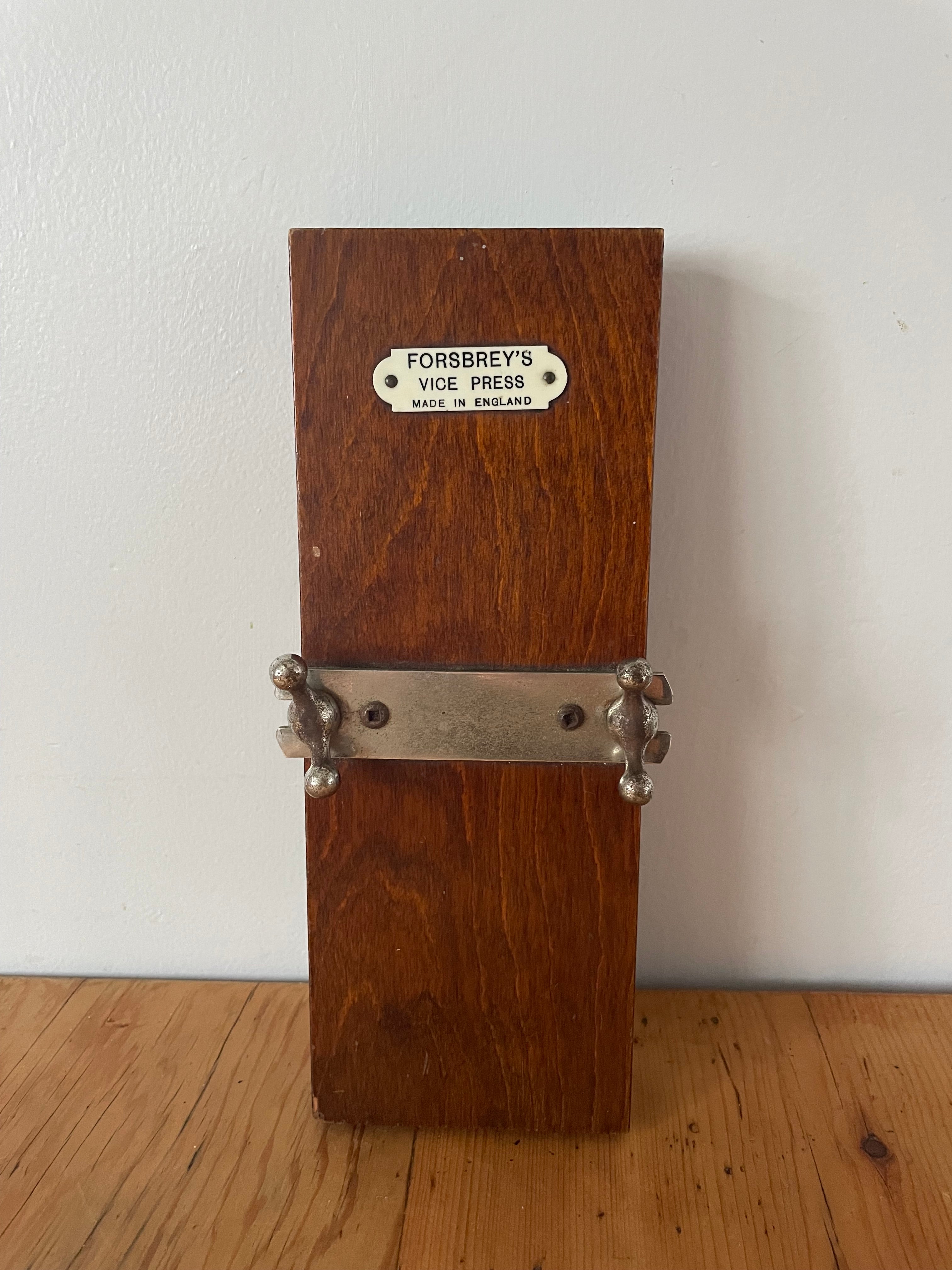 Antique English Flower press