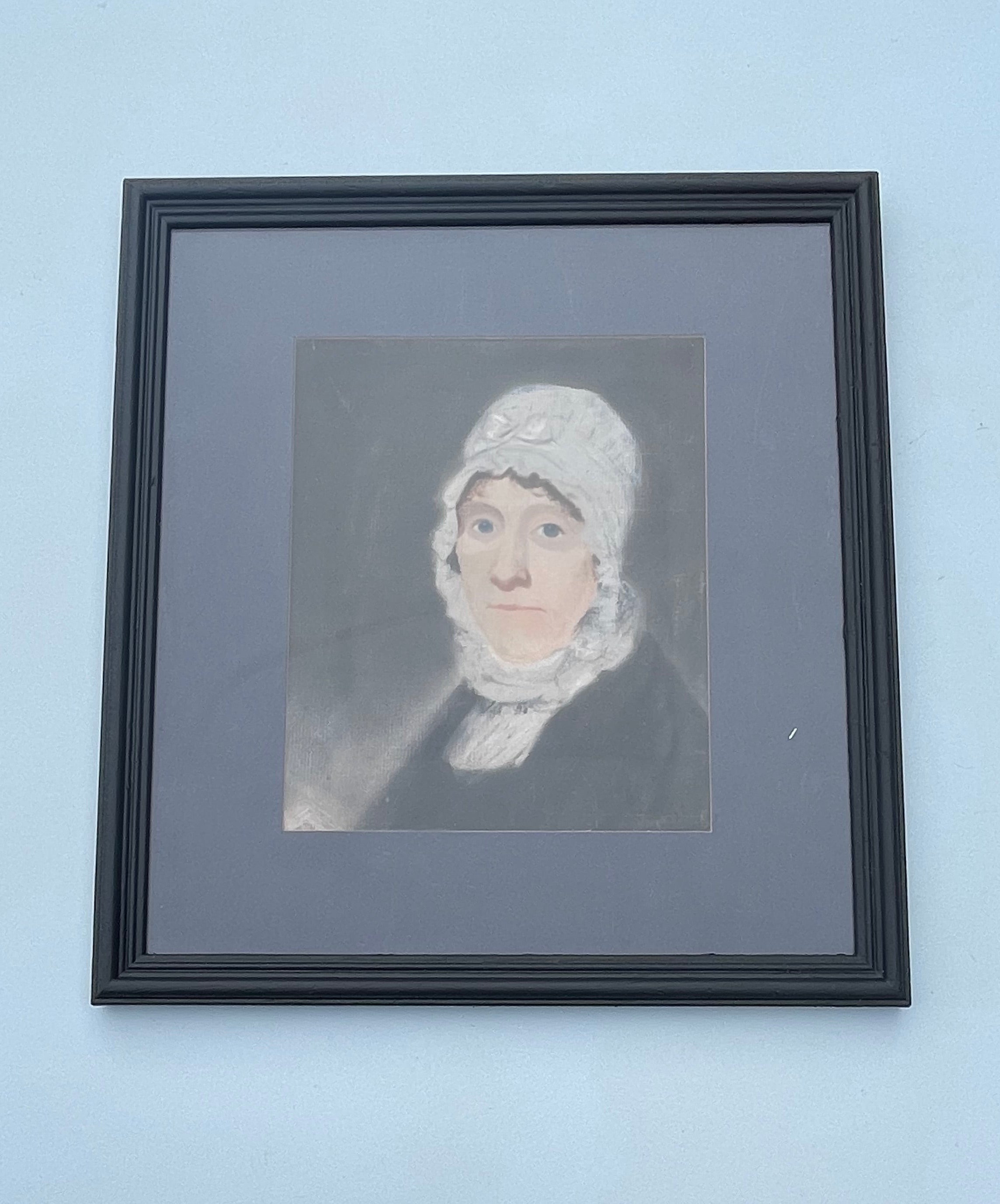 Woman In A Bonnet Drawing