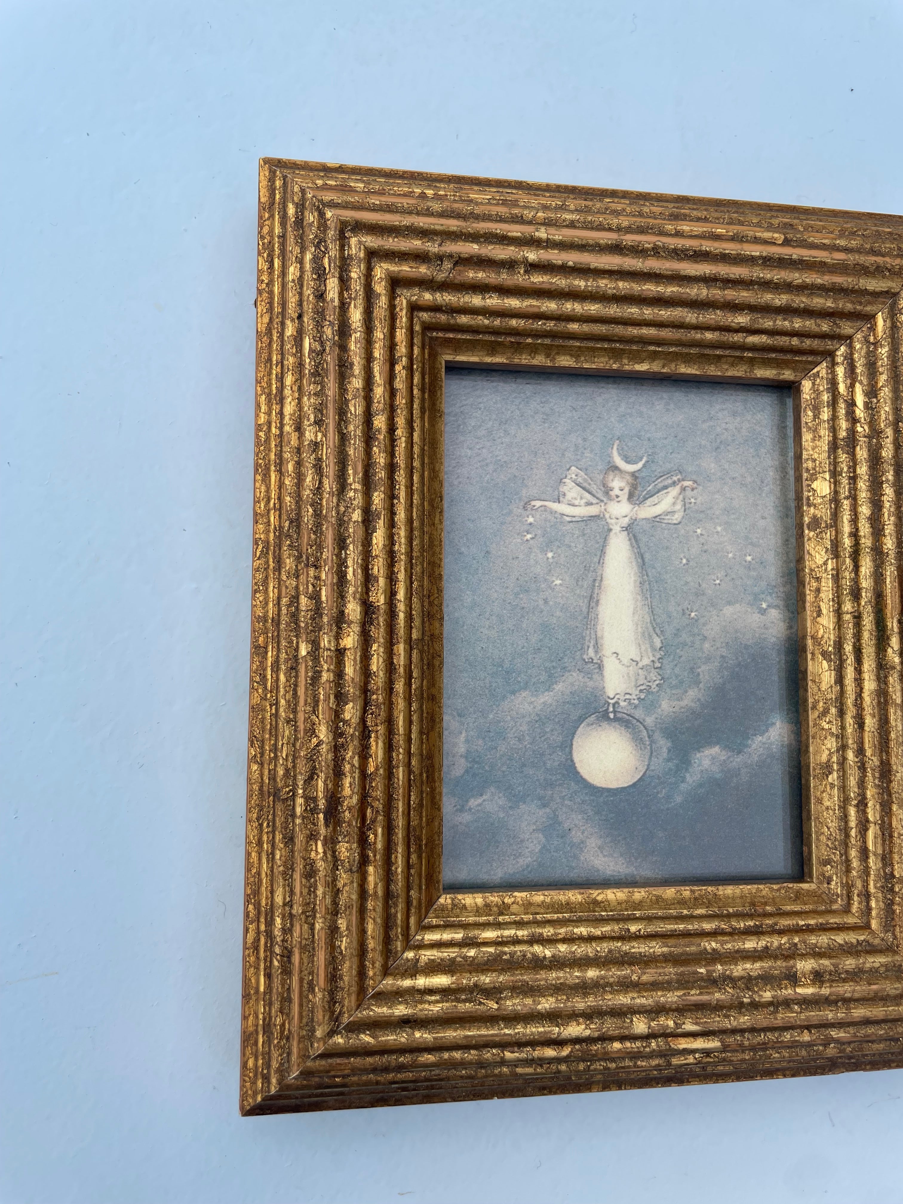 Victorian Moon Fairy Print