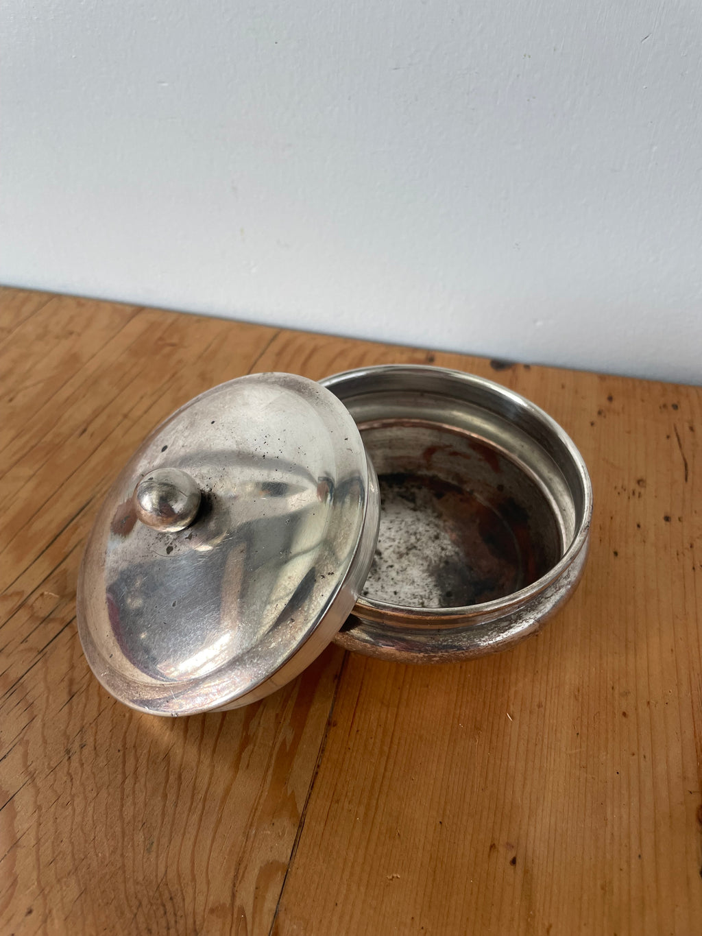 Silver Plated Lidded Box