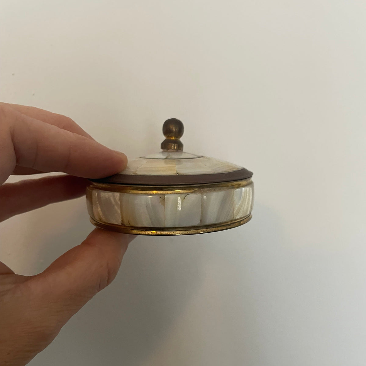 Mother Of Pearl Trinket Box