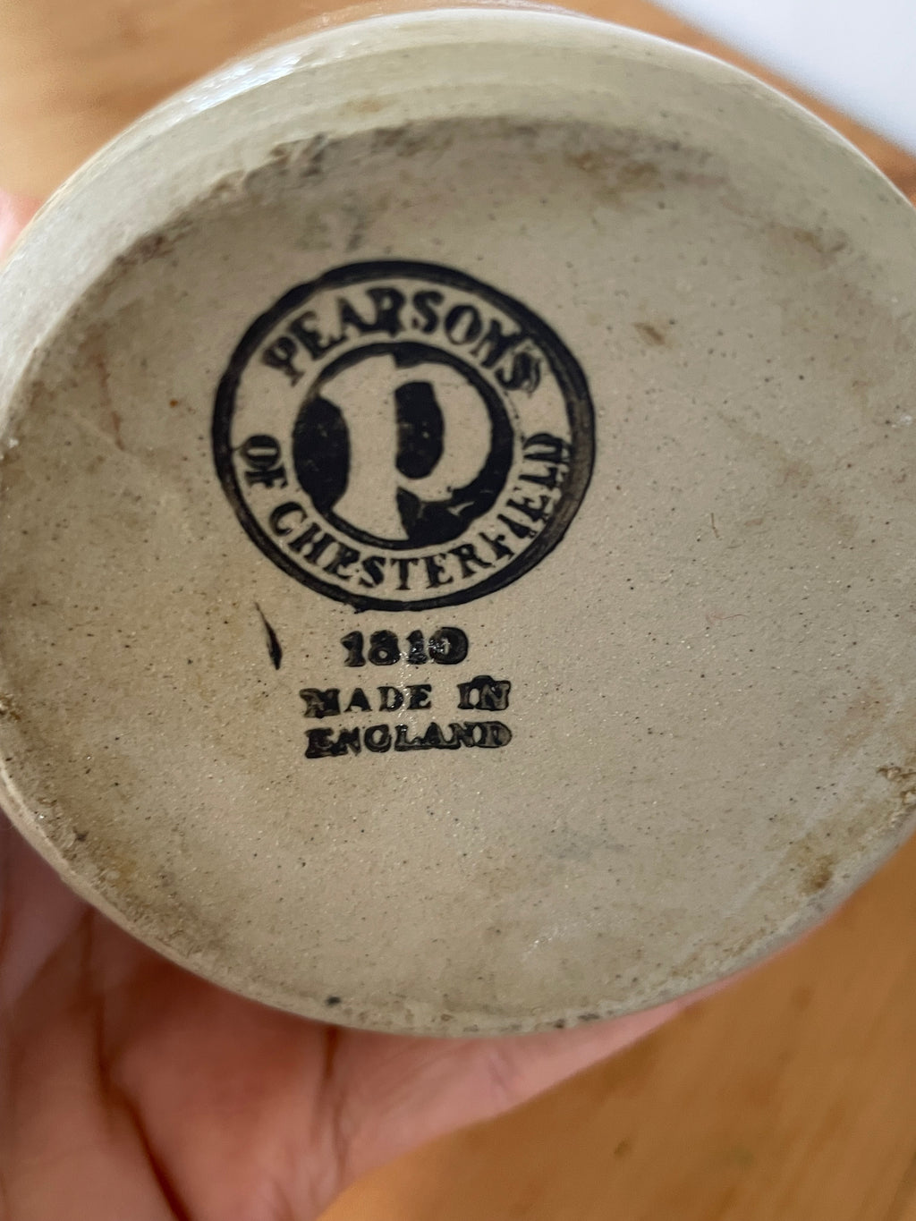 Antique Stoneware Vinegar Bottle