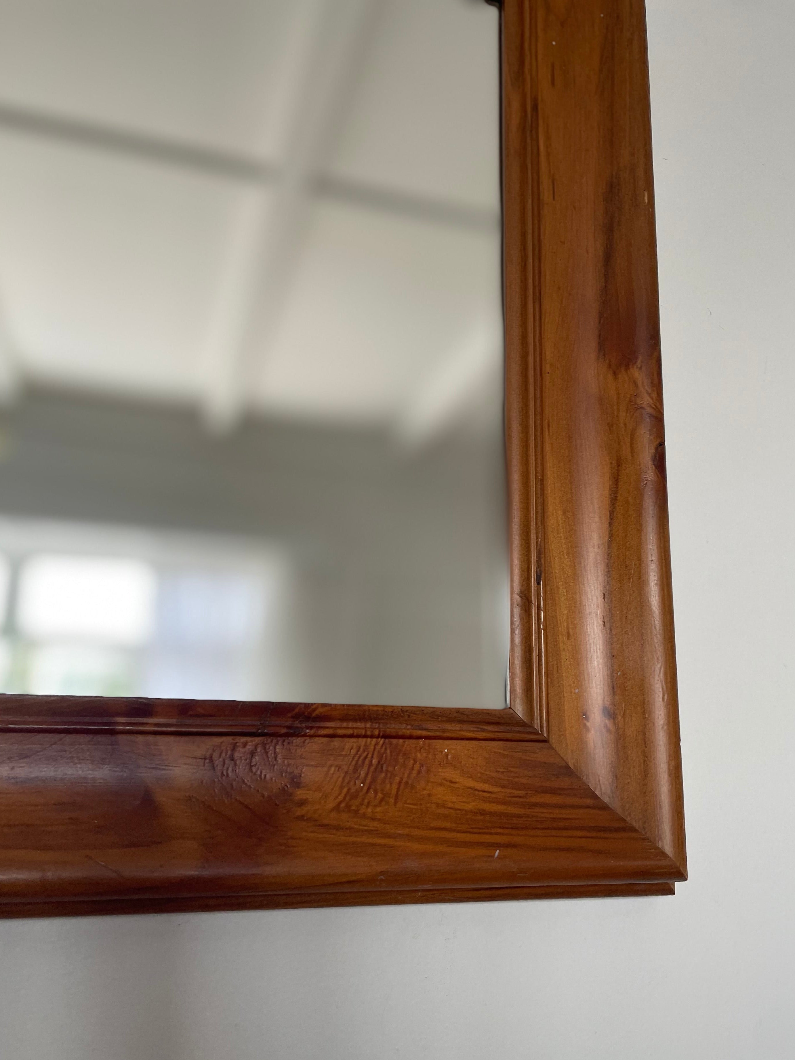 Wooden Mirror
