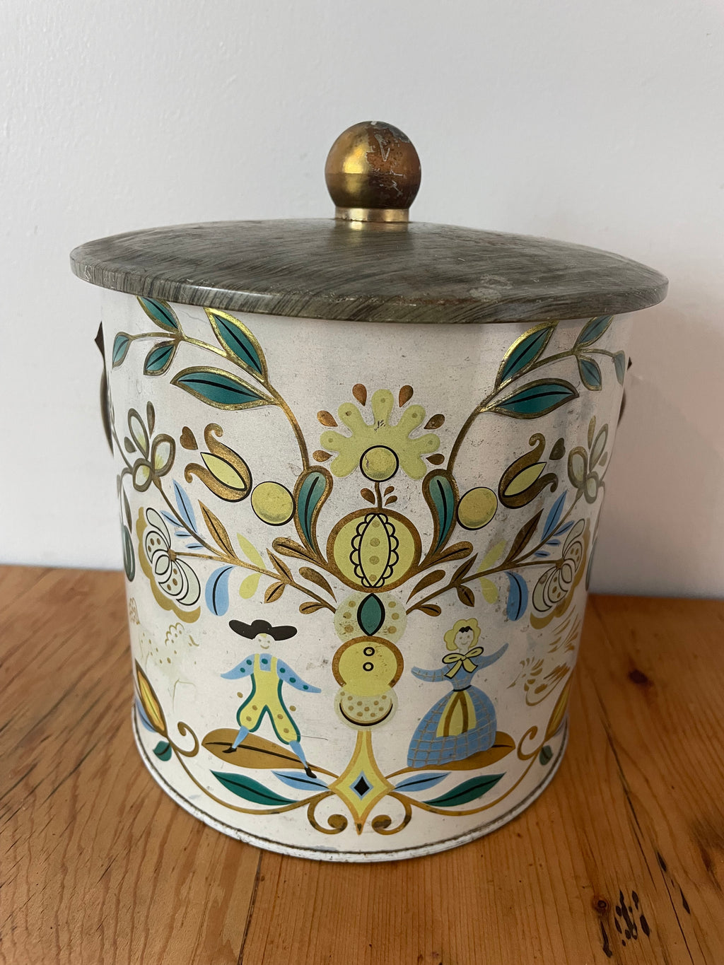 Vintage English Biscuit Tin