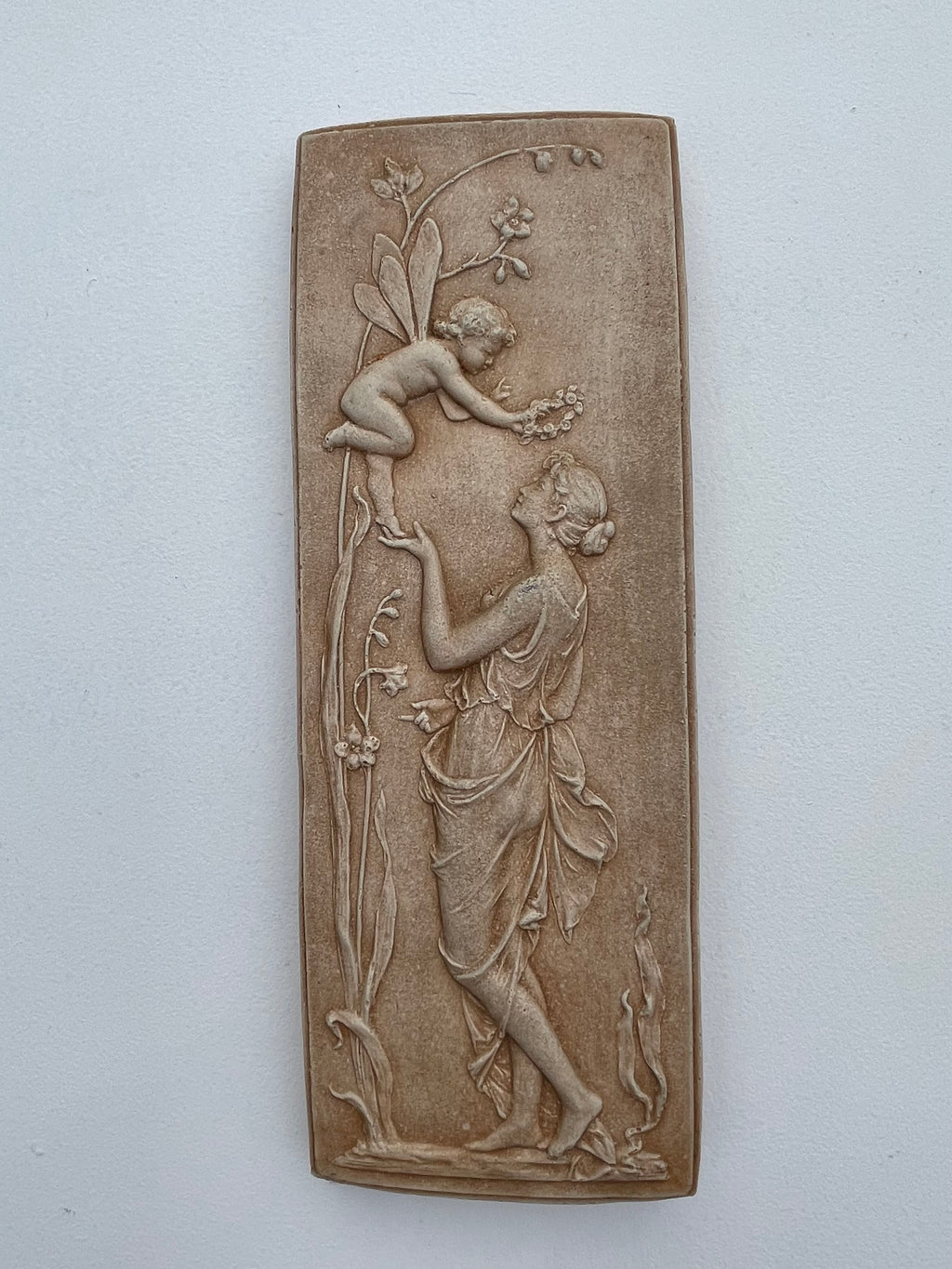 Art Nouveau Fairy Plaque