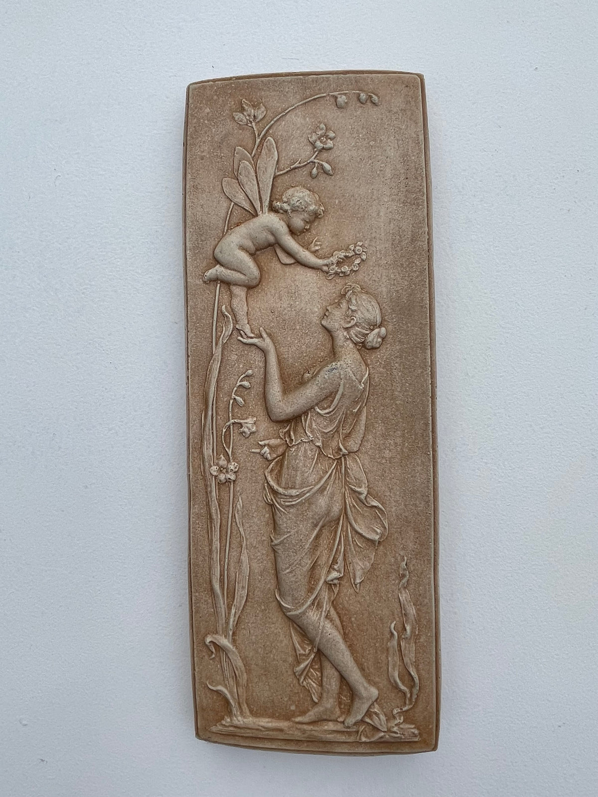 Art Nouveau Fairy Plaque