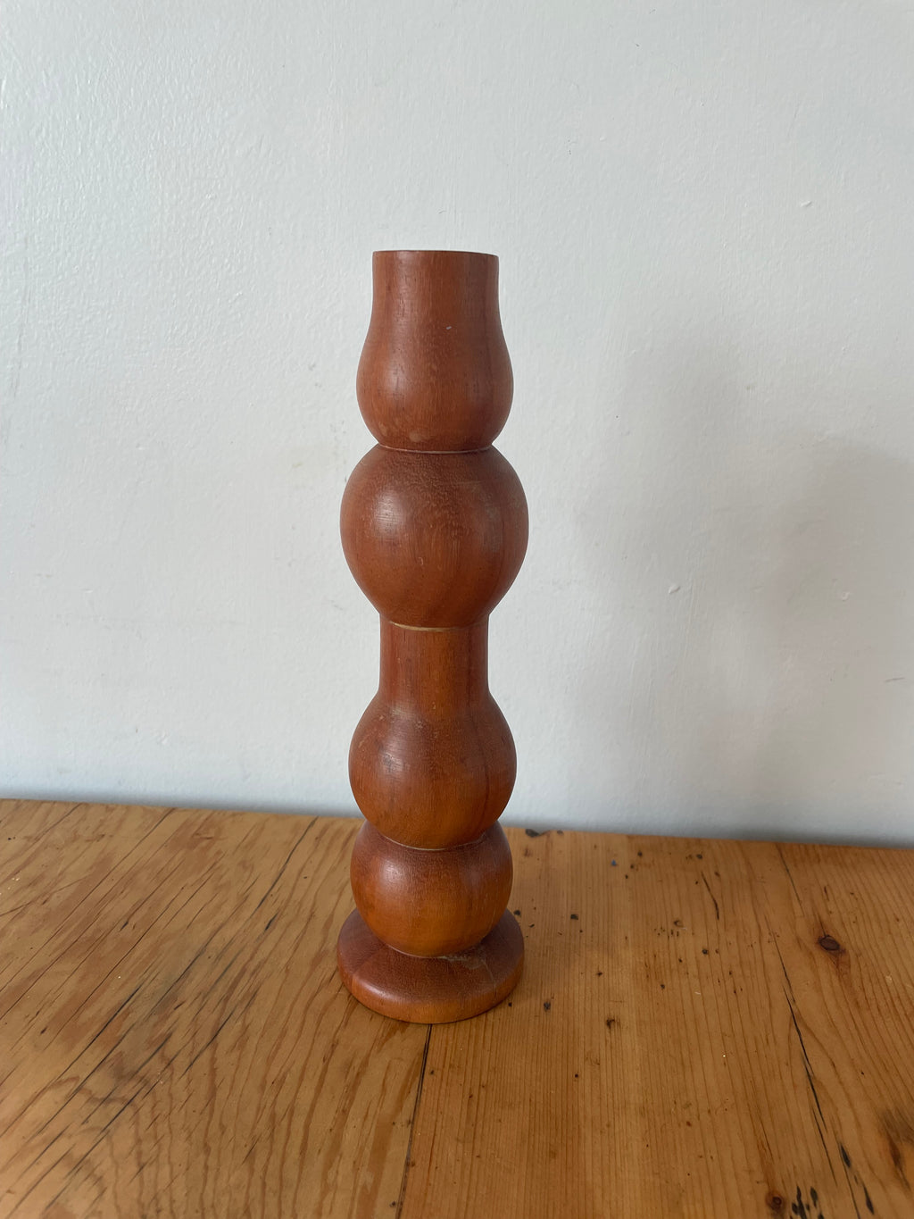 Hand Turned Bobble Candleholder