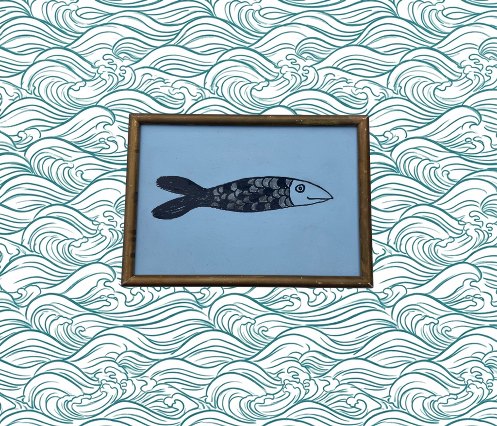 Scaley Fish Painting