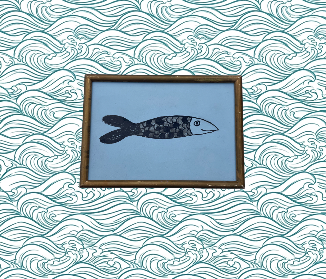 Scaley Fish Painting