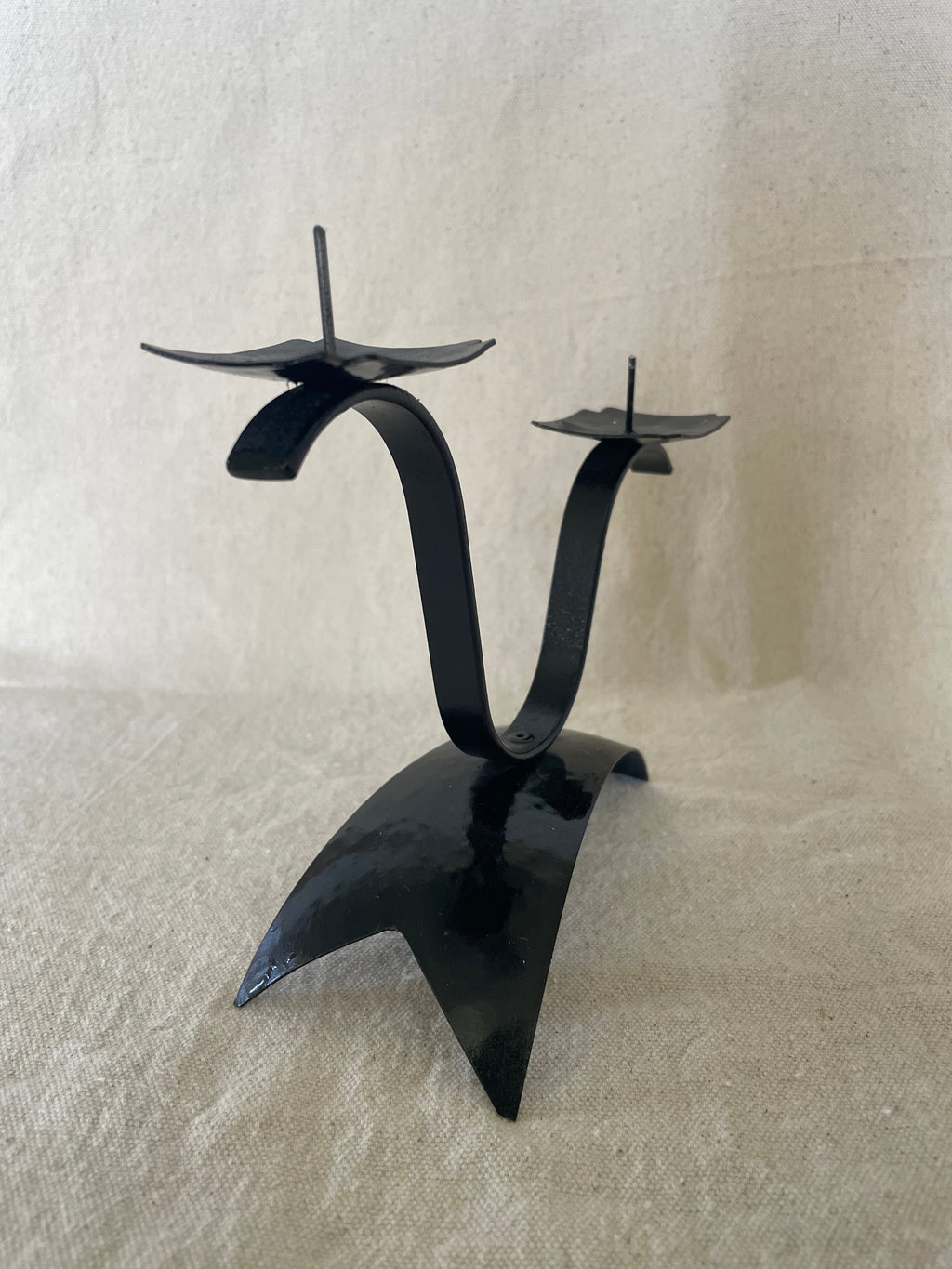 Unique Metal Candleholder