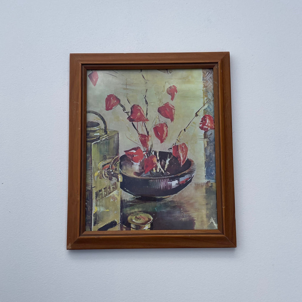 Still Life With Ikebana Print