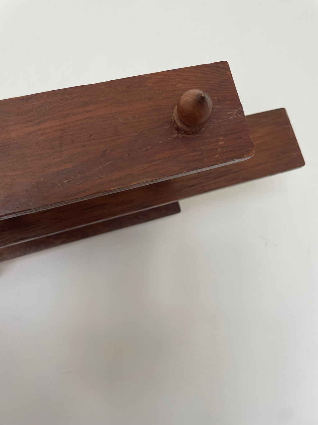 Mid Century Wooden Shelf - EMPTY