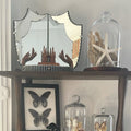 Vintage Standing Quarter Mirror