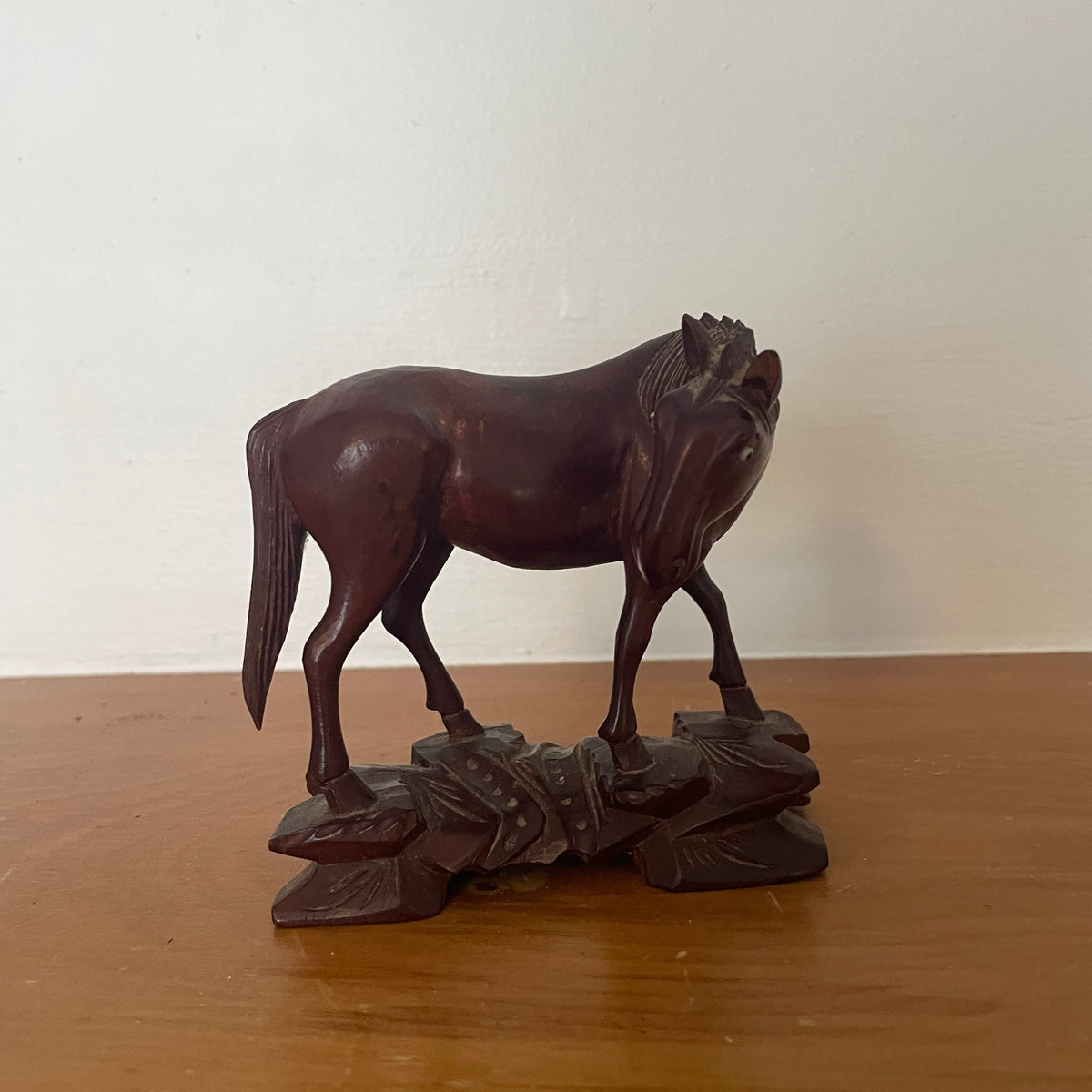 Quirky Carved Folk Art Horse