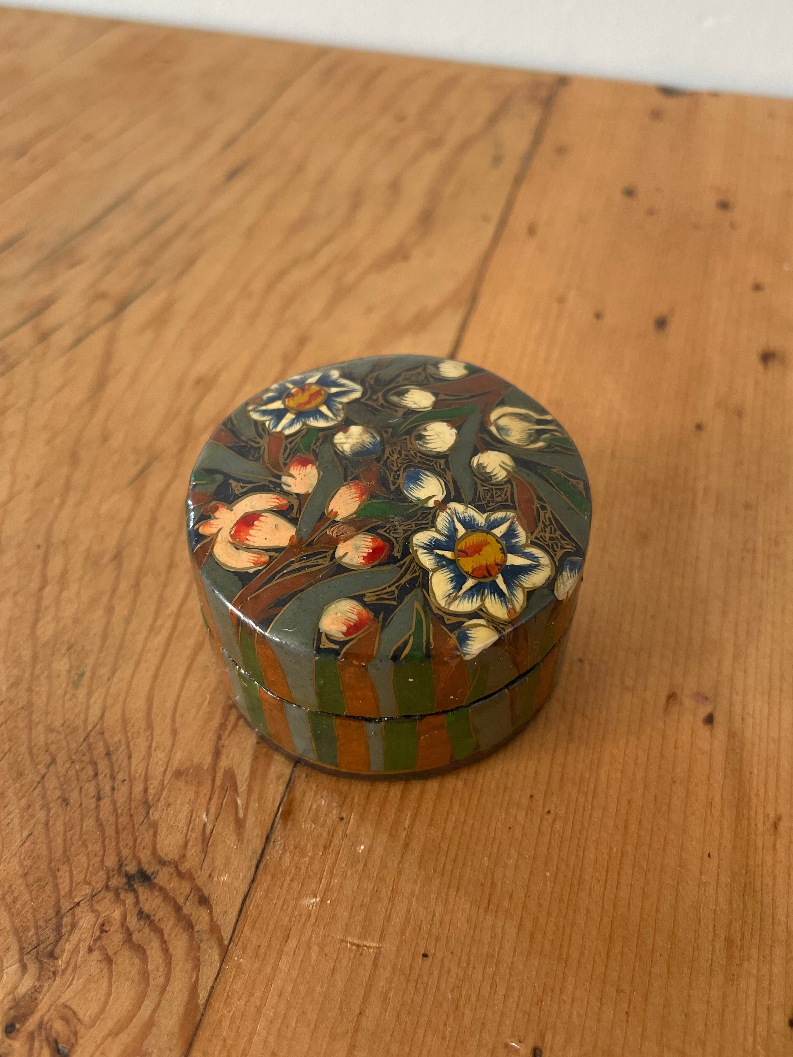 Vintage Folk Art Box