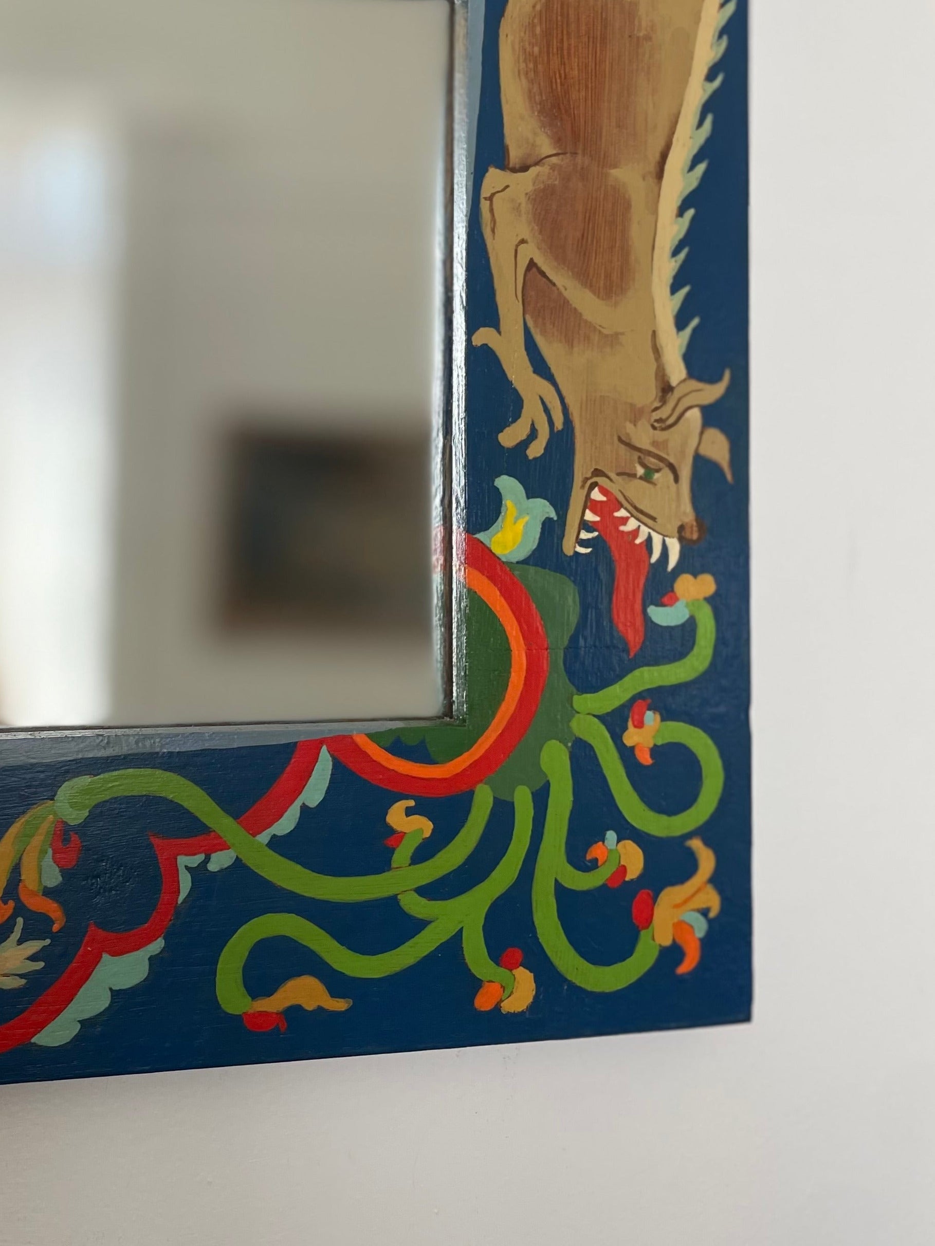Folk Art Mirror
