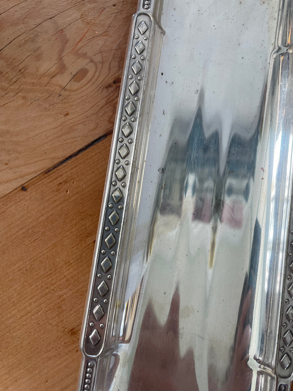 Silver Plated Art Deco Tray