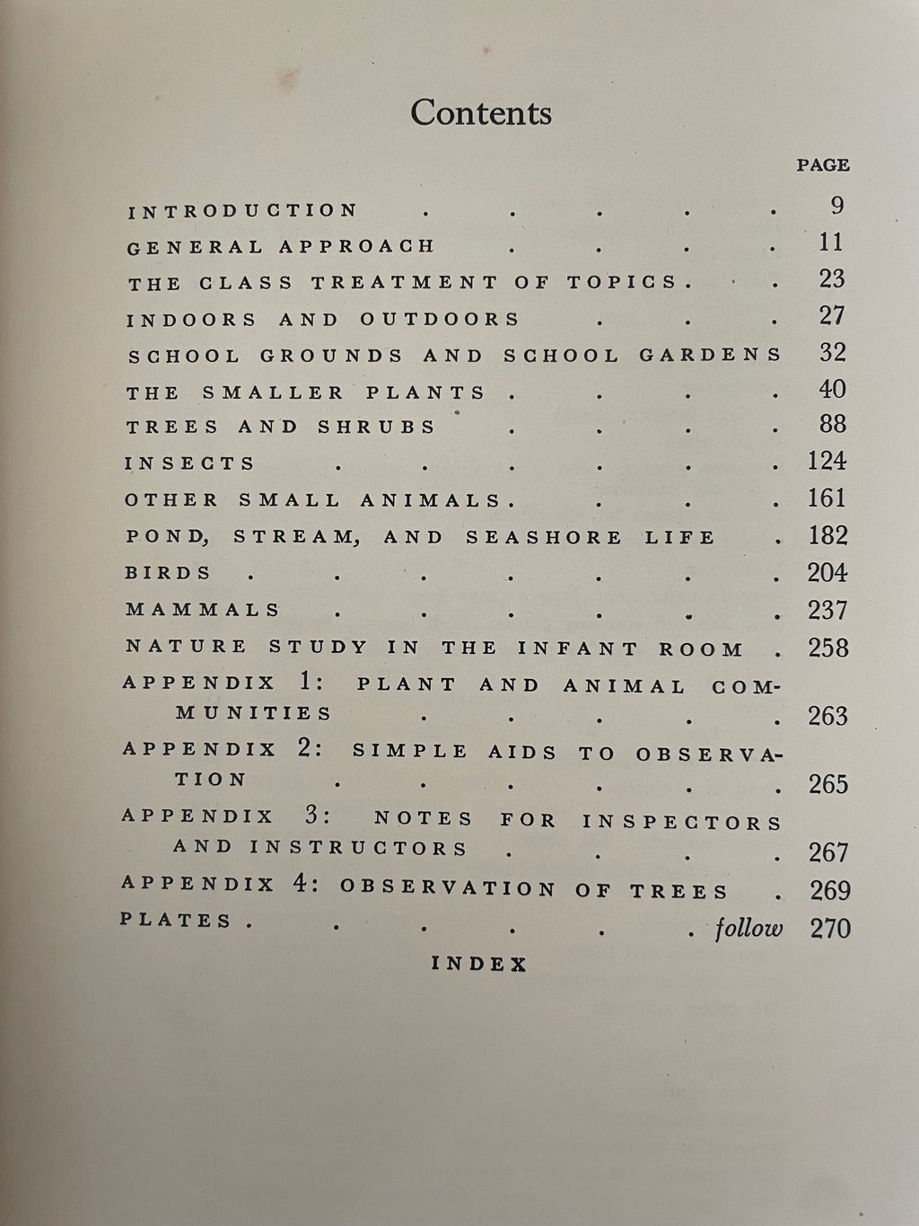 Vintage Nature Study Book