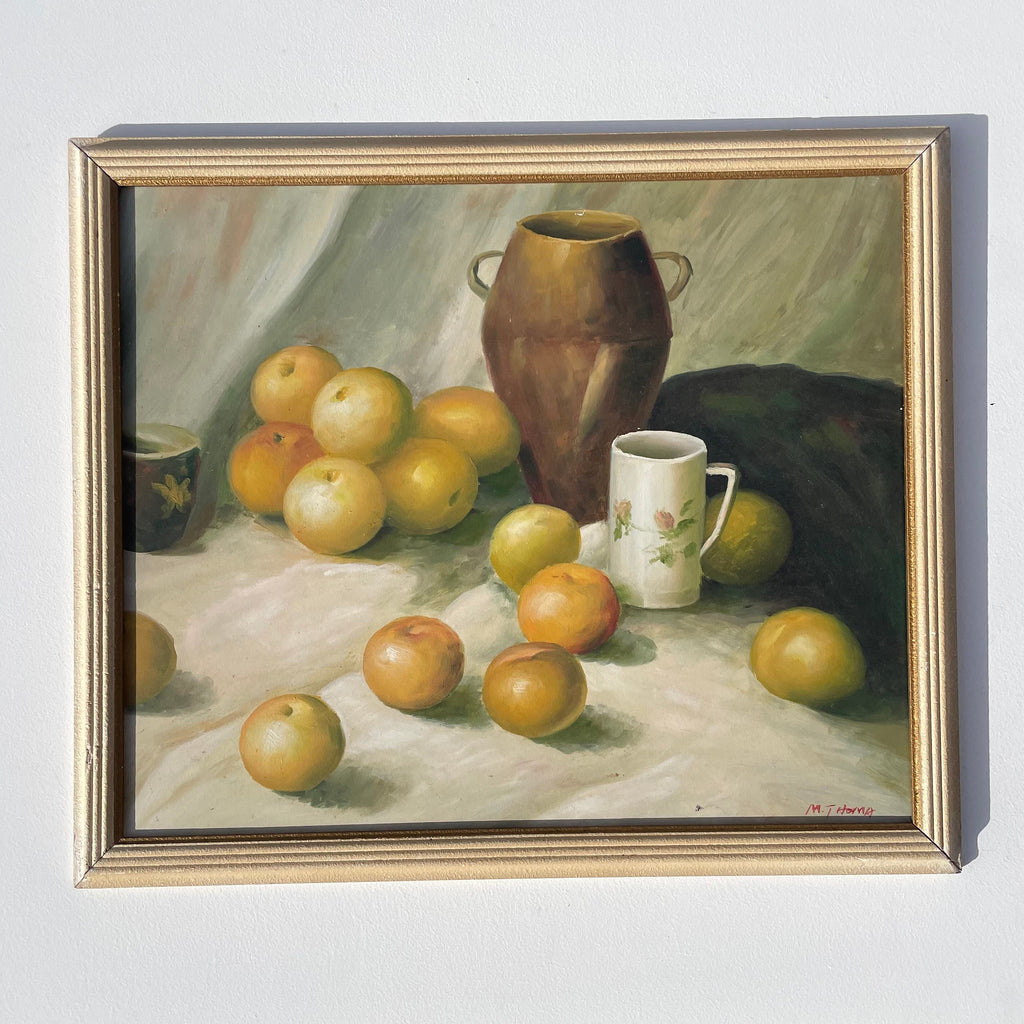 Vintage Still Life Painting