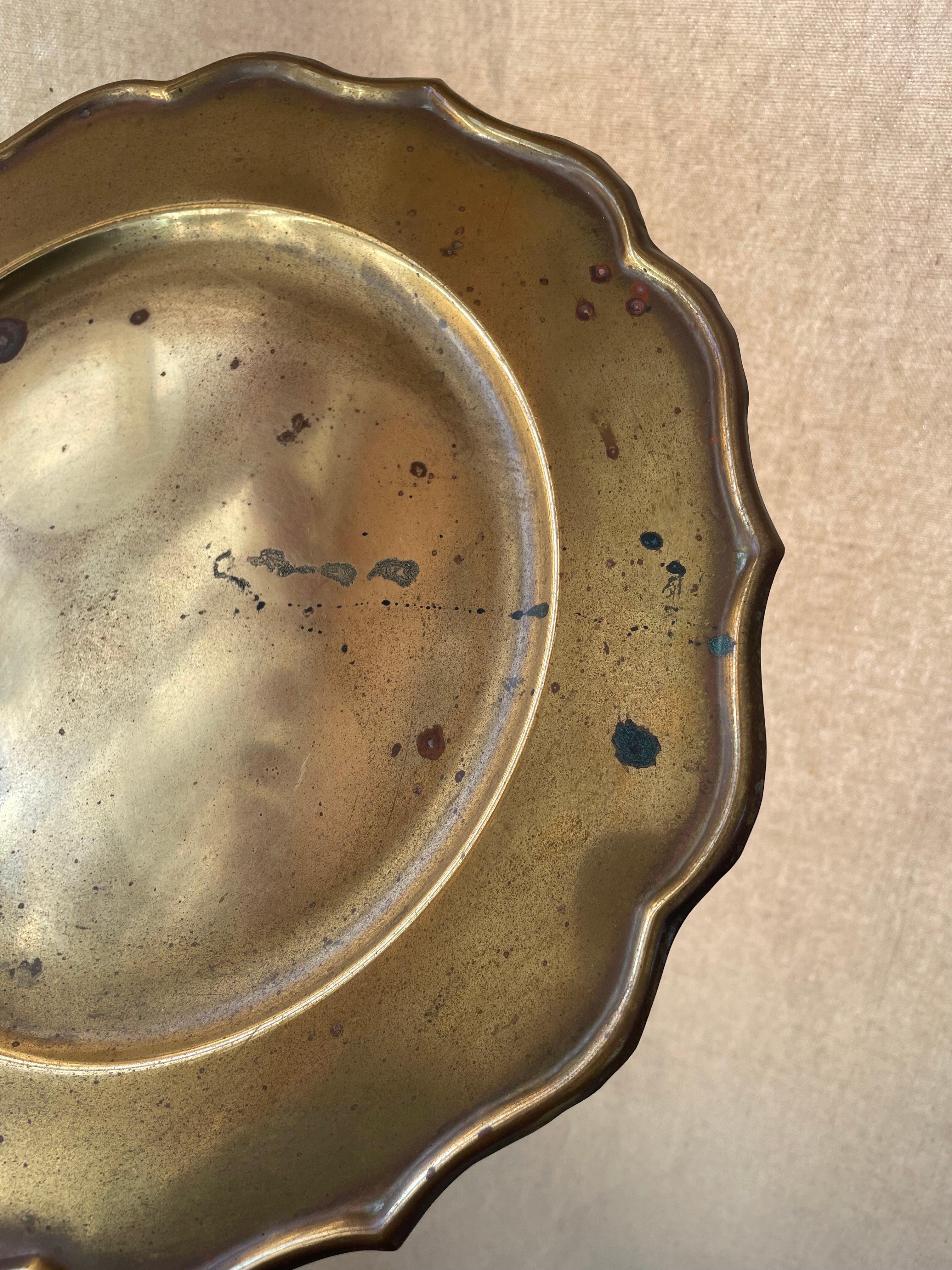 Vintage Brass Tray