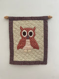 Vintage Quilted Owl