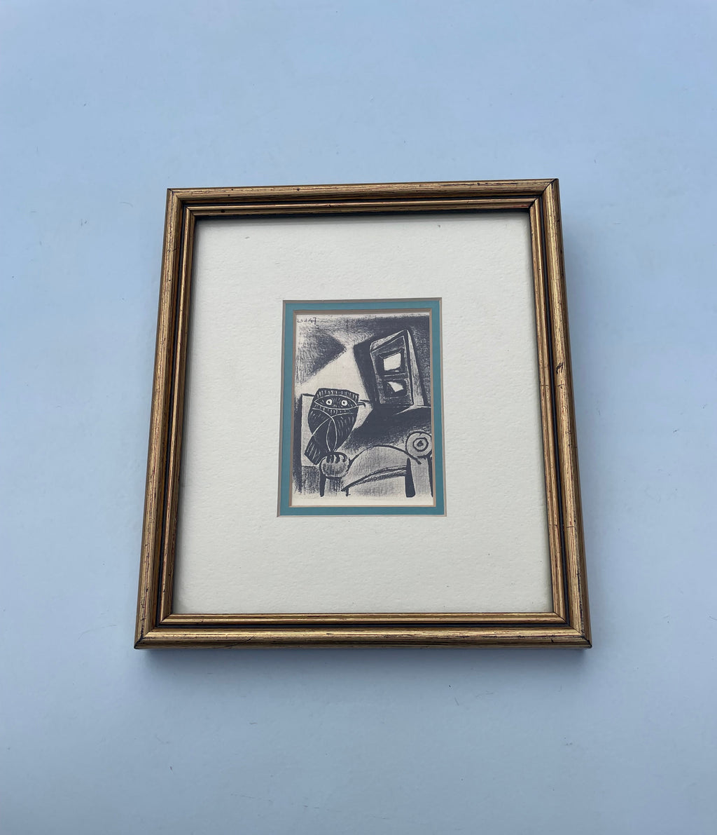 Picasso Owl Print