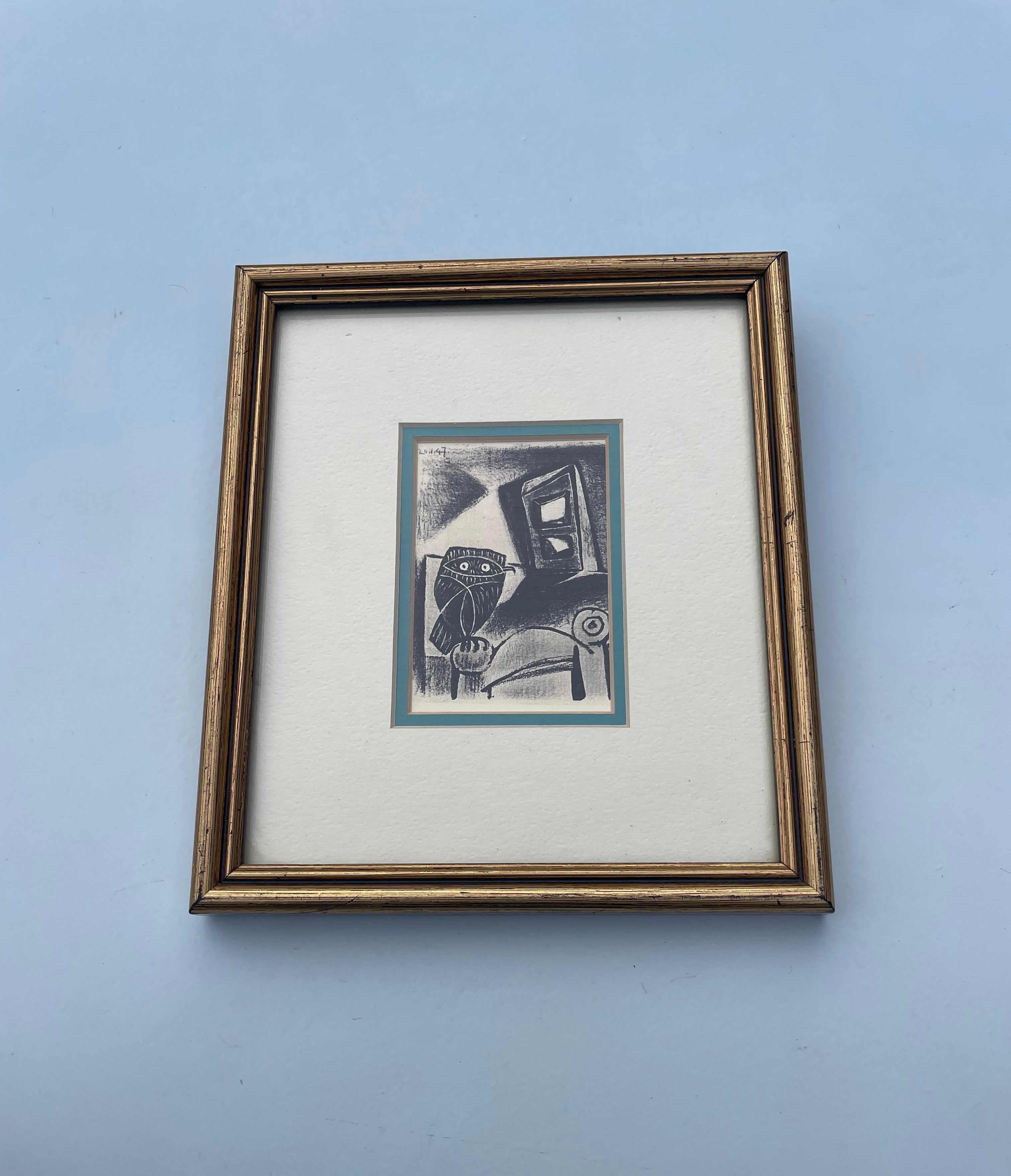 Picasso Owl Print