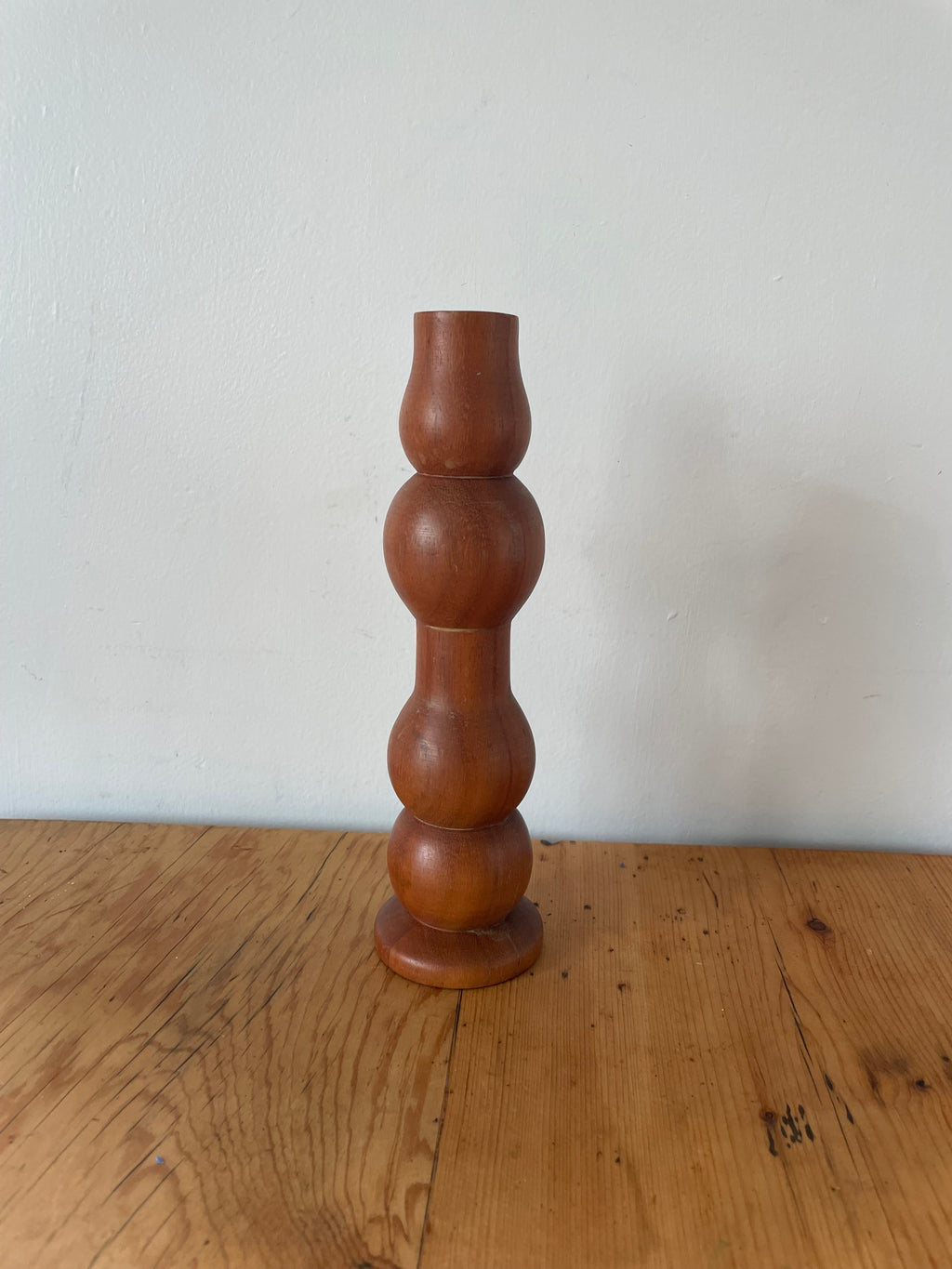Hand Turned Bobble Candleholder