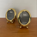 Brass Mini Oval Frame
