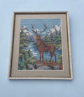 Vintage Stag Embroidery
