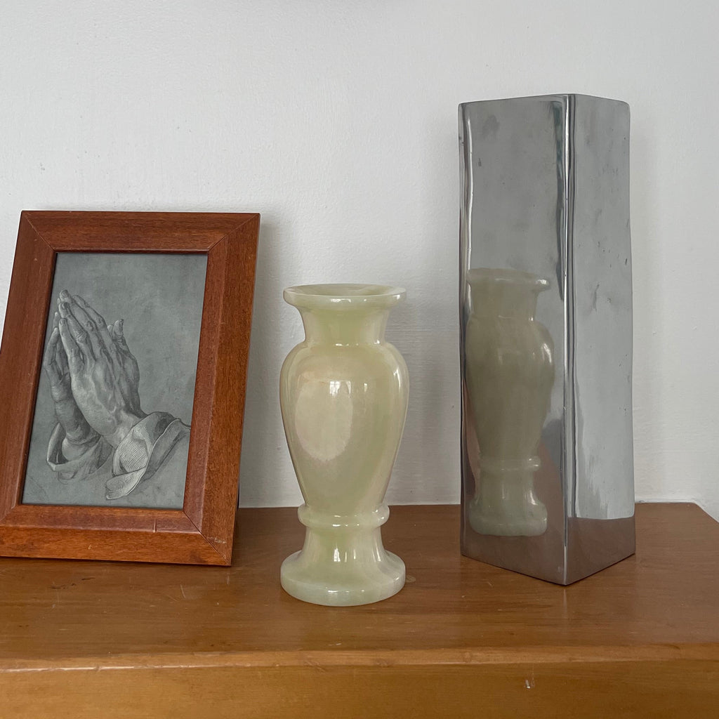 Vintage Aluminium Vase