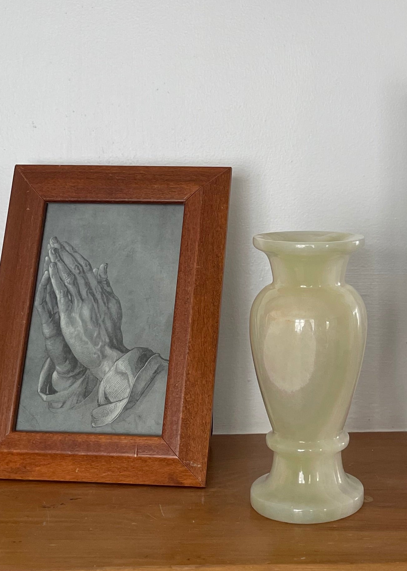 Vintage Agate Bud Vase